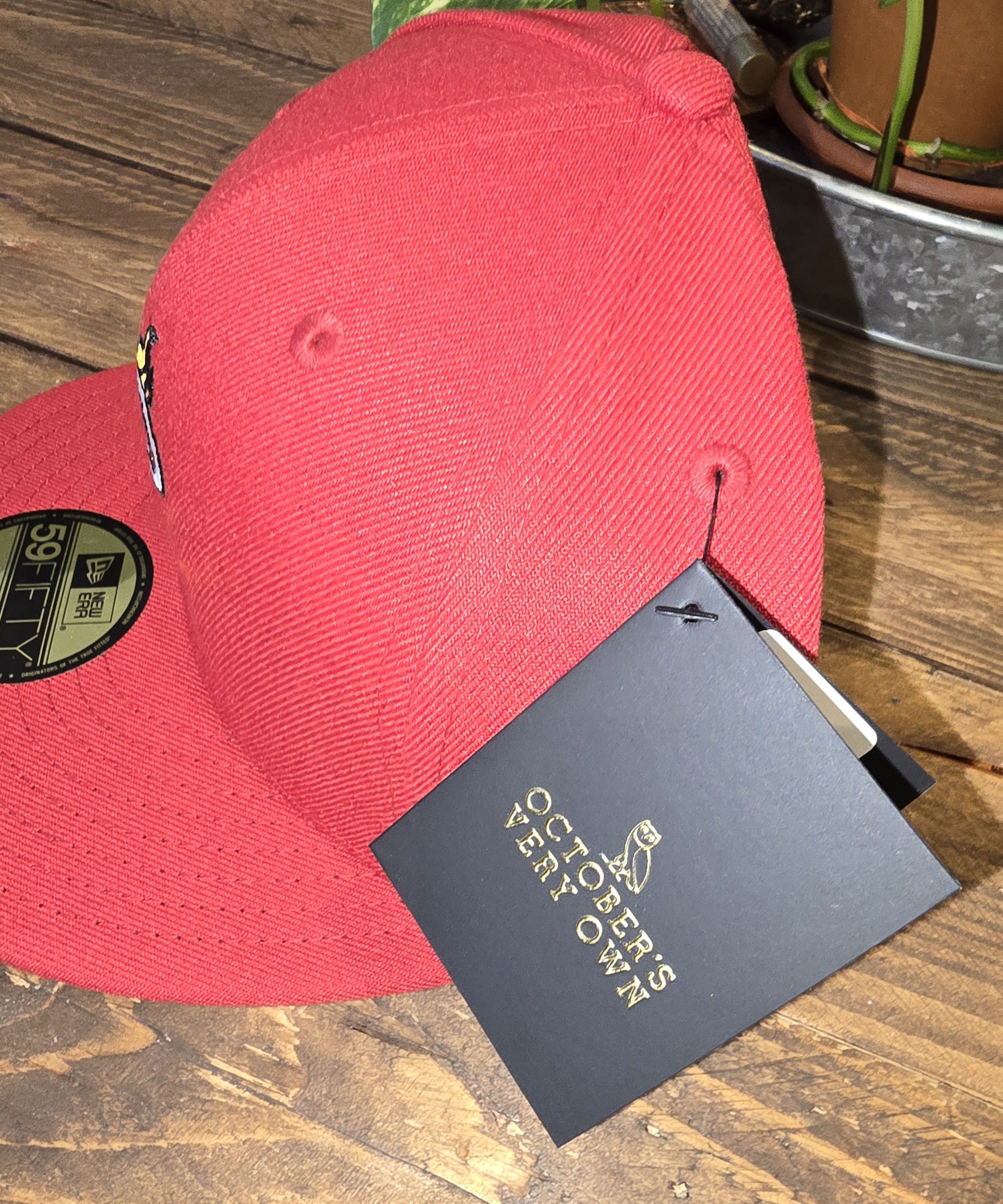 New Era × October's Very Own Fitted Miami heat 7 5/8 OVO x NBA x New Era Size ONE SIZE - 3 Thumbnail