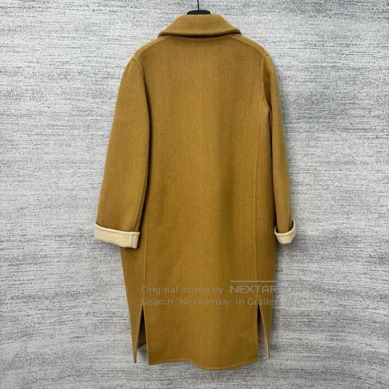 Hermes Hermes Ginger Yellow Oversized Coat Size XXS / US 00 / IT 34 - 2 Thumbnail