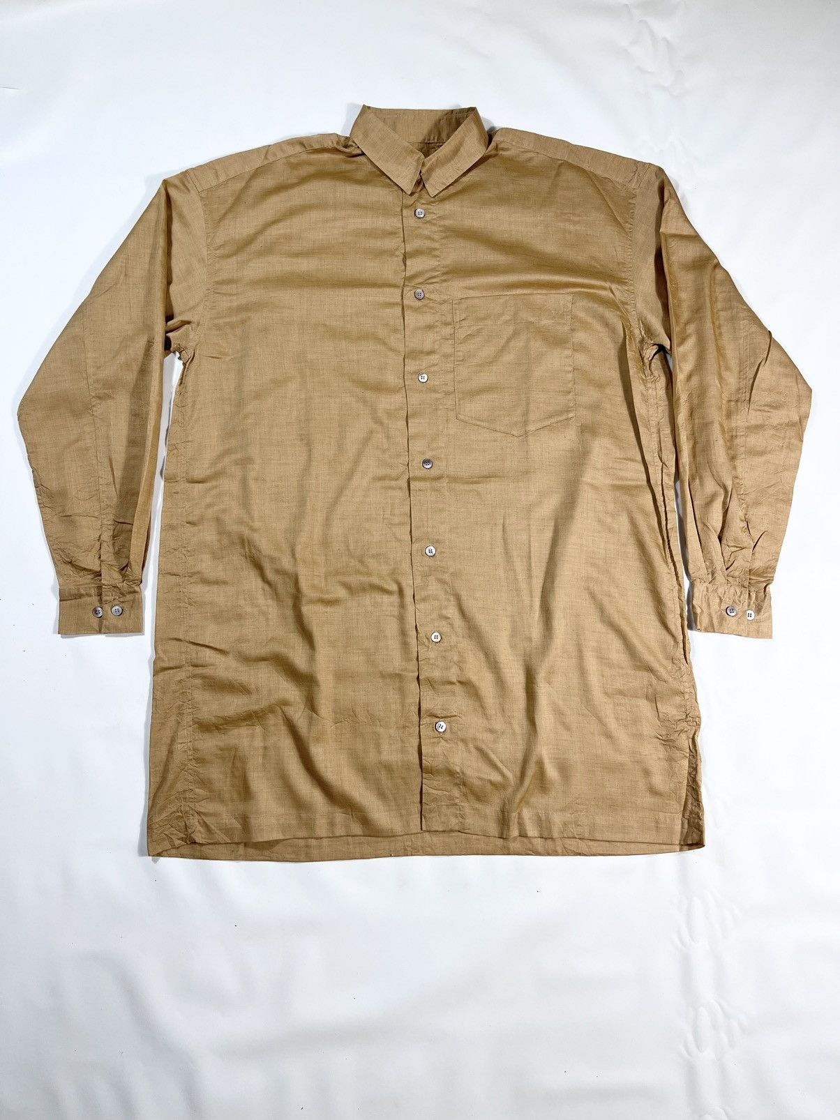 Issey Miyake ISSEY MIYAKE TUNIC LONG SHIRT Size US M / EU 48-50 / 2 - 1 Thumbnail