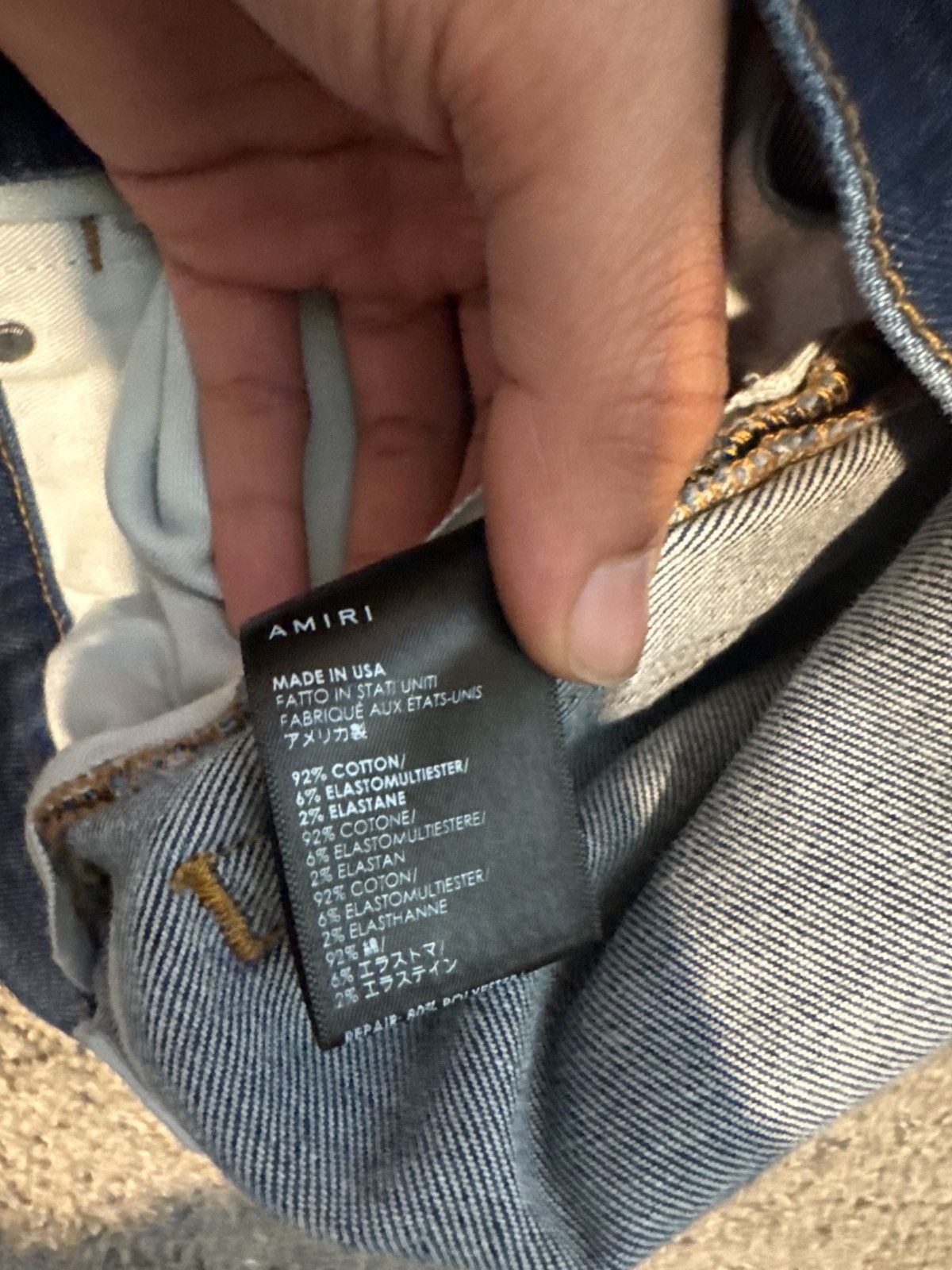 Amiri Amiri jeans Size US 30 / EU 46 - 5 Thumbnail