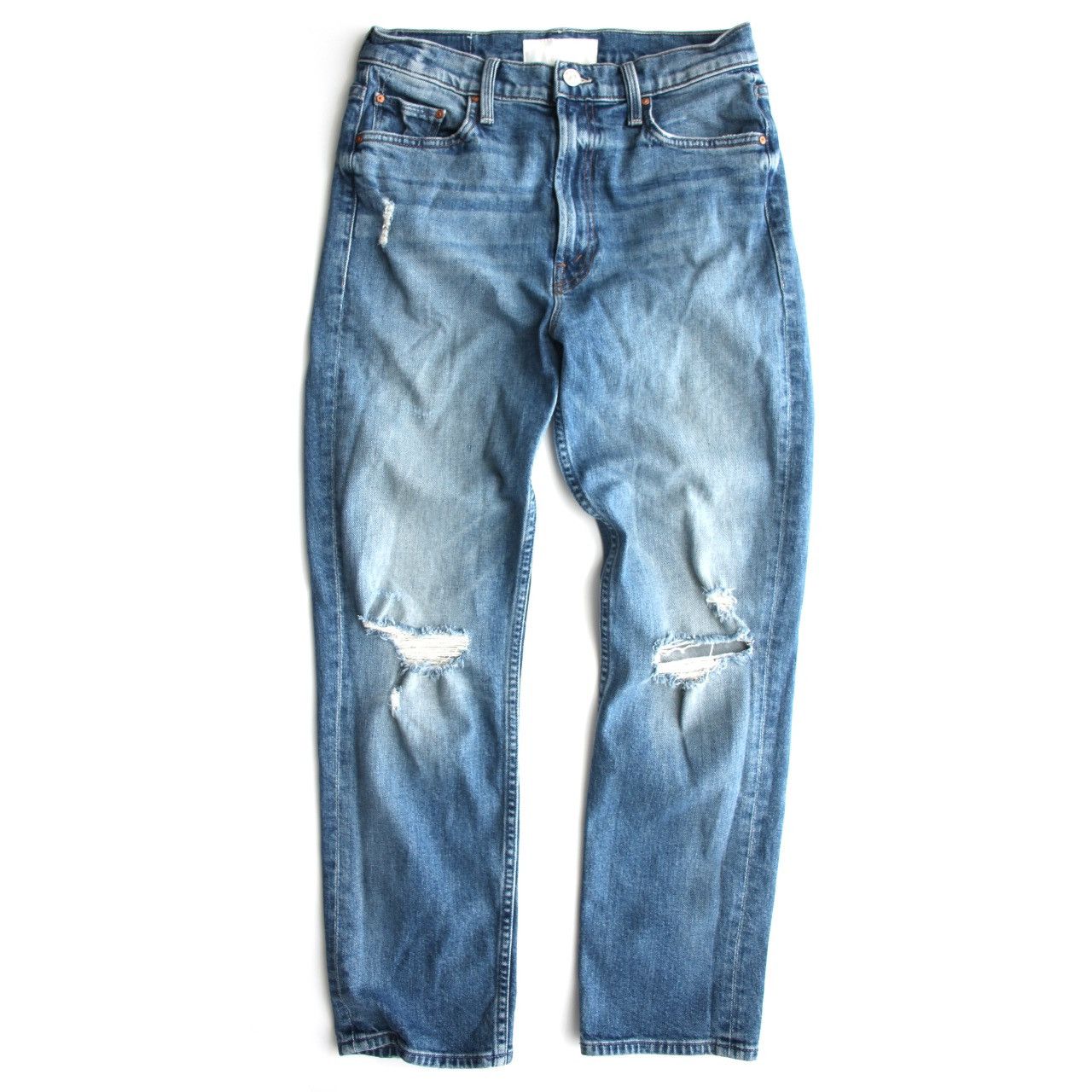 MOTHER Mother Denim High Waisted Rider Ankle 28 Size 28" / US 6 / IT 42 - 2 Thumbnail
