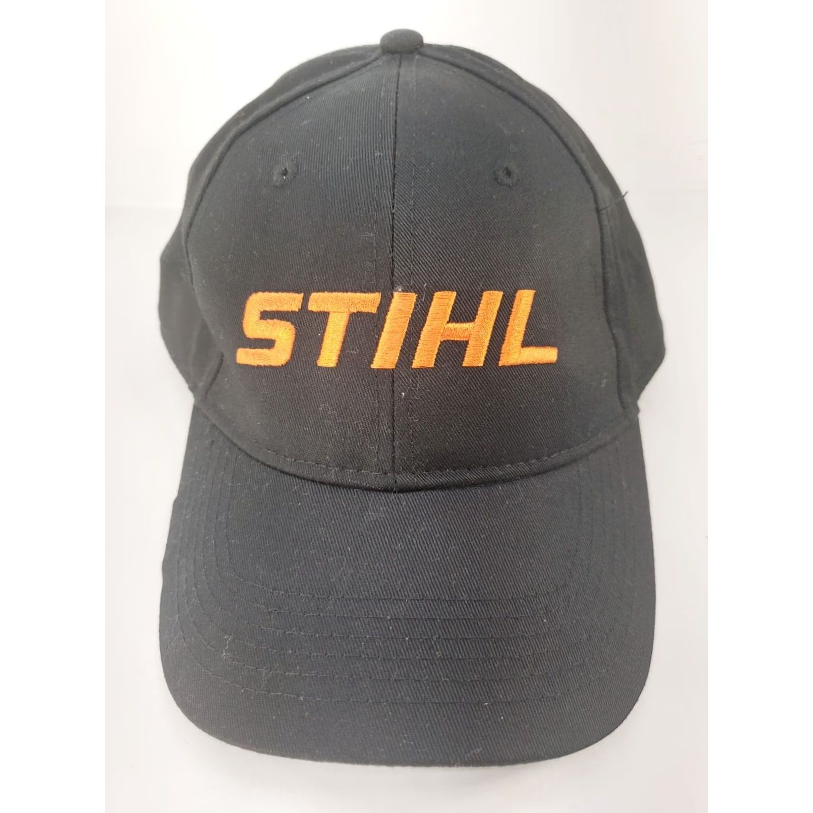 Logo 7 STIHL Men's Baseball Cap Adjustable Black Logo Letters Outdoor Classic Size ONE SIZE - 2 Thumbnail