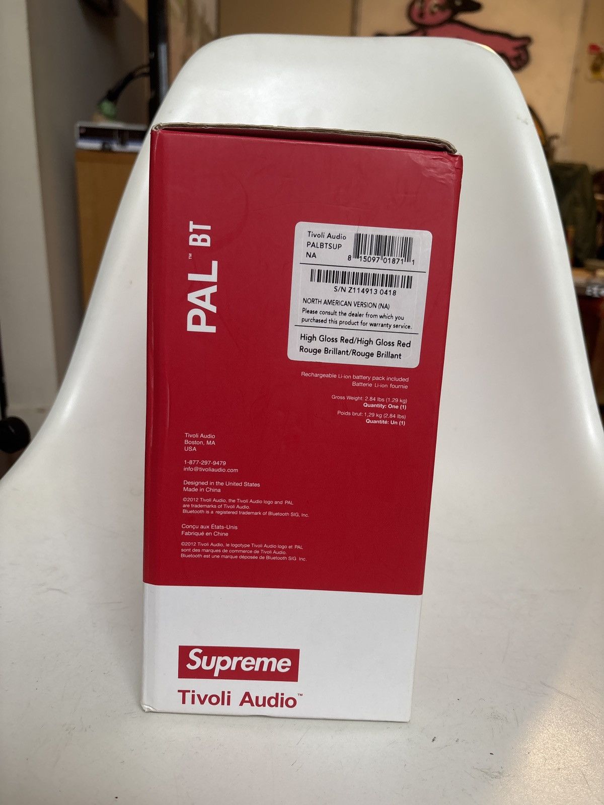 Supreme Supreme x Tivoli Bluetooth Speaker Size ONE SIZE - 4 Thumbnail