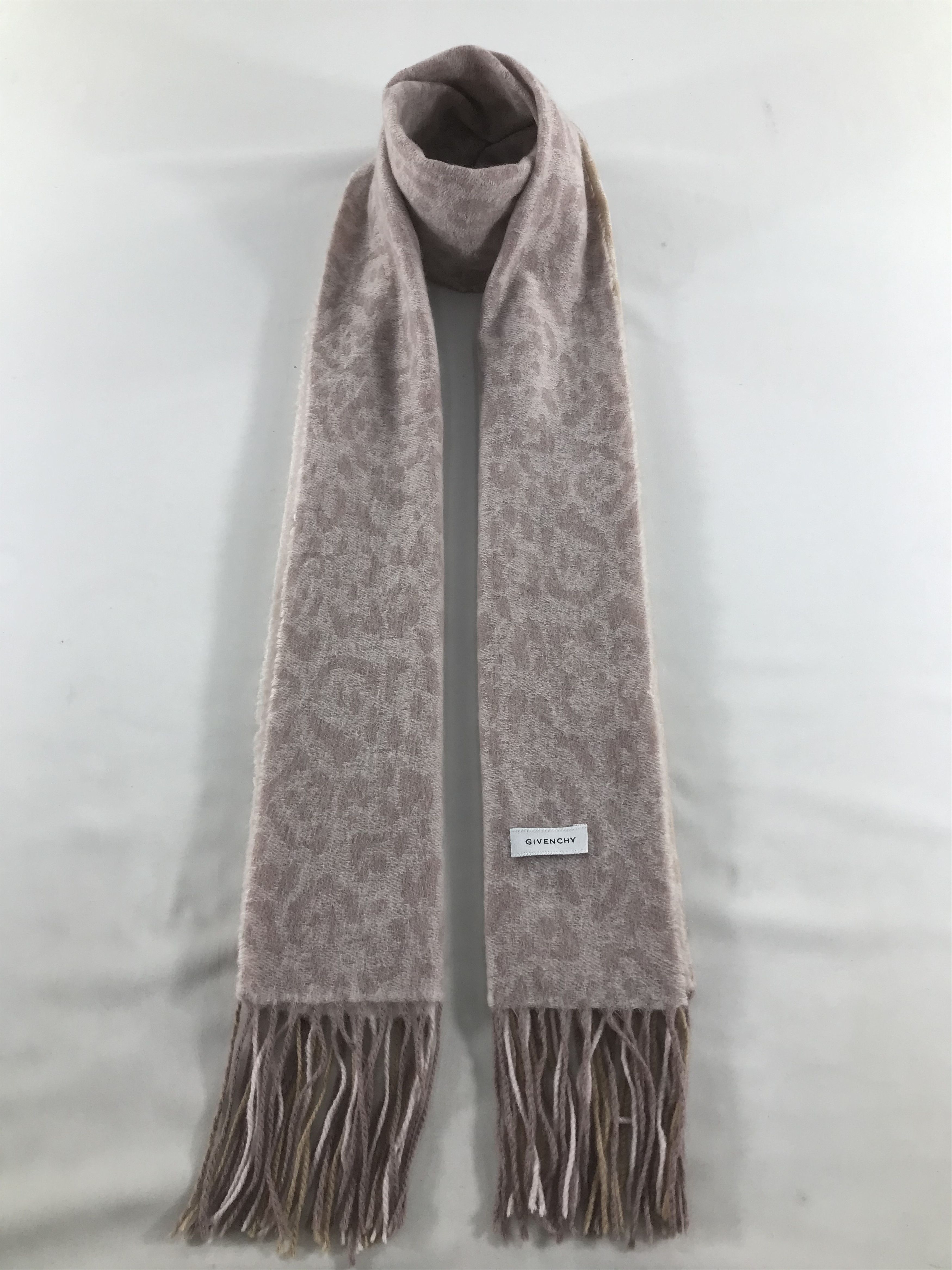 Givenchy Givenchy Stripe Cashmere Scarf Muffler V462 Size ONE SIZE - 1 Thumbnail