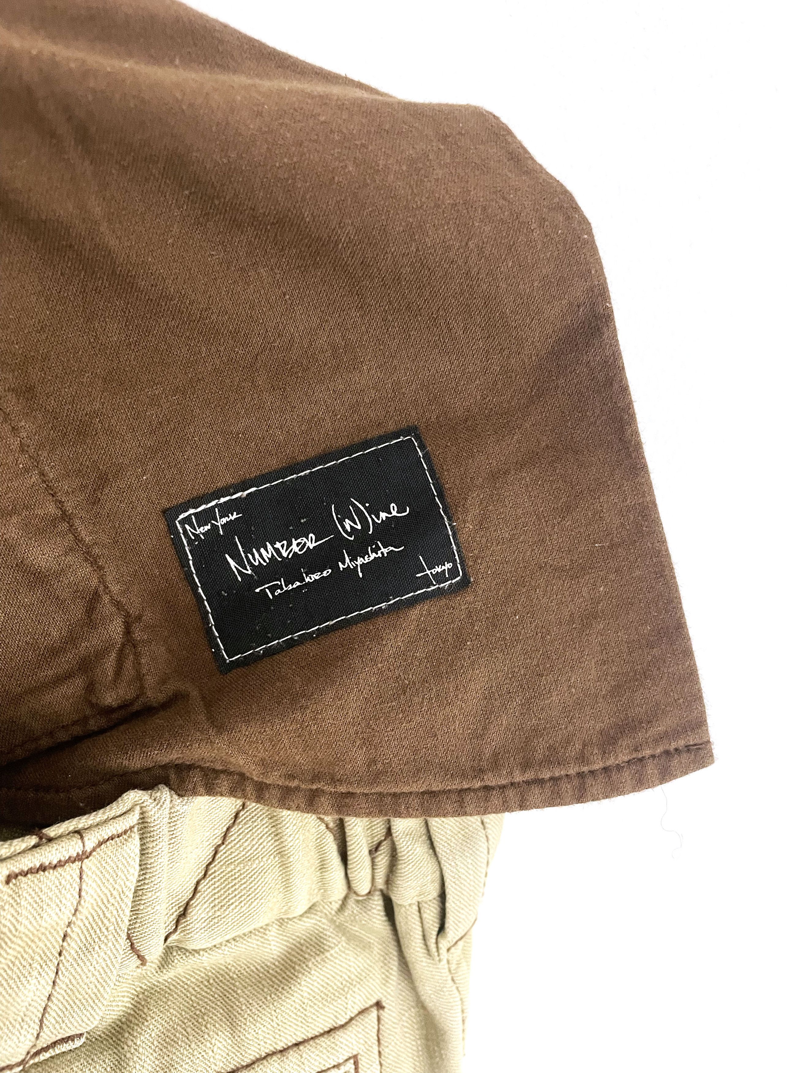 Number (N)ine AW08 Contrast Stitch Pants Size US 34 / EU 50 - 11 Thumbnail