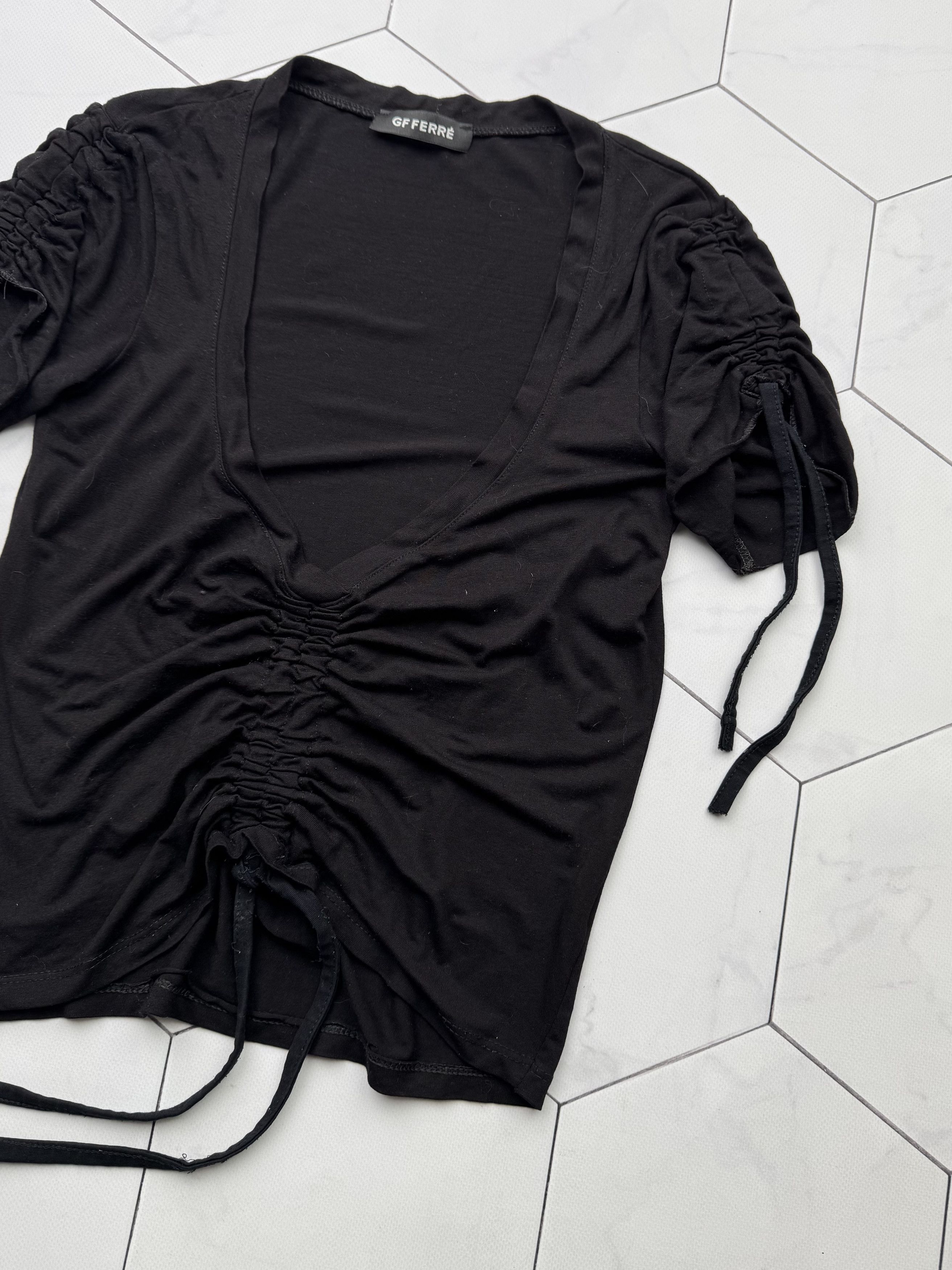 GF Ferre Gf Ferre Vintage Bondage T-Shirt (B334) Size M / US 6-8 / IT 42-44 - 3 Thumbnail