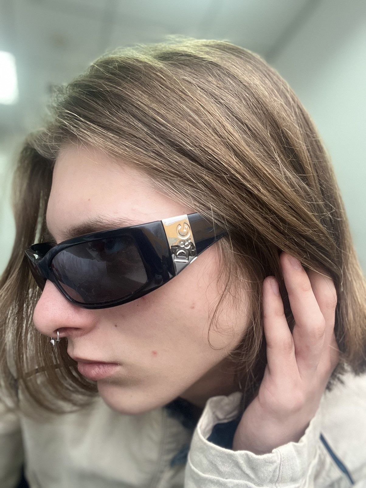 Designer × Dolce & Gabbana × Vintage Y2K Dolce & Gabbana Sport Sunglasses Size ONE SIZE - 2 Thumbnail