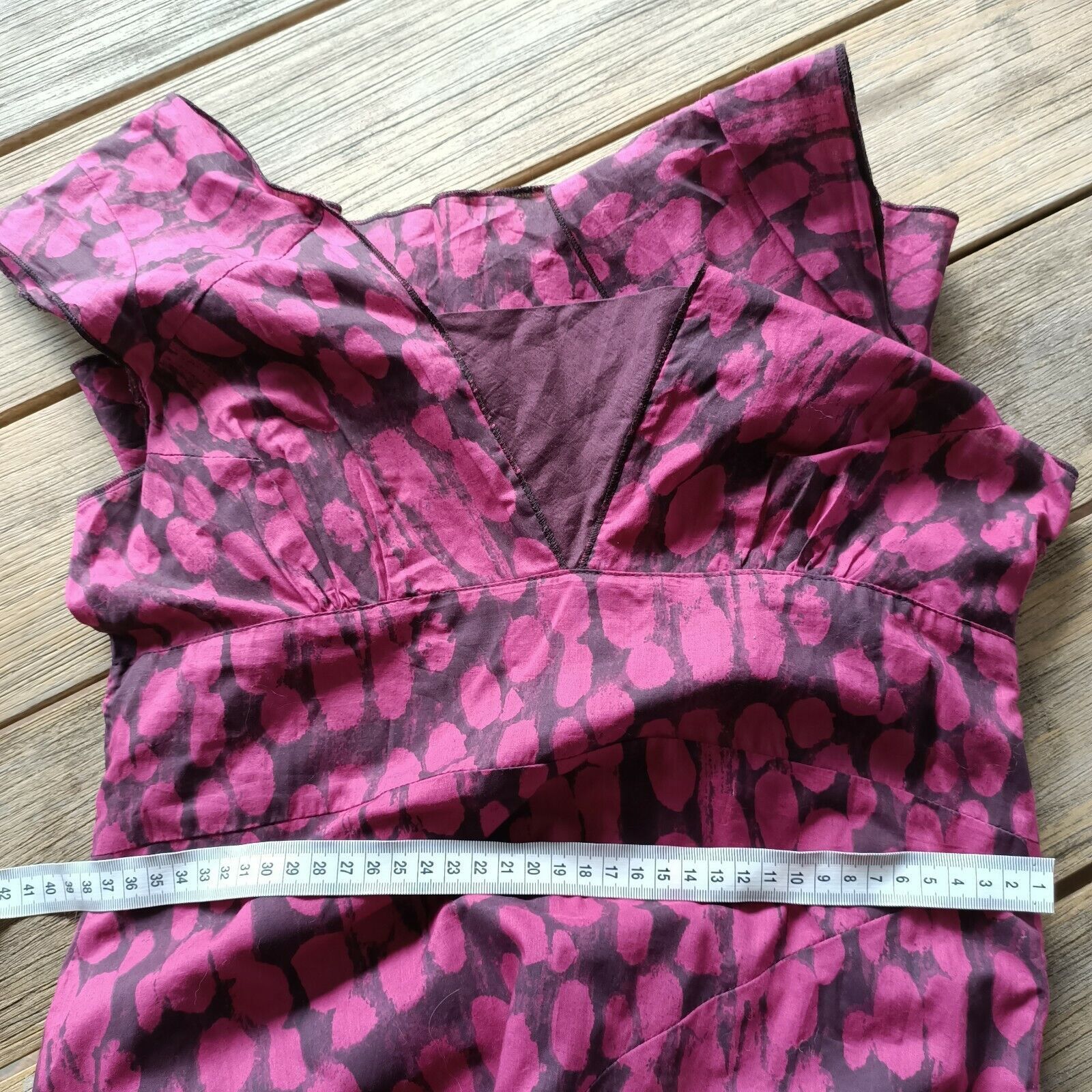 Designer × Vintage Boom Shankar Dress Size 10 Pink A Line Midi Size M / US 6-8 / IT 42-44 - 11 Thumbnail