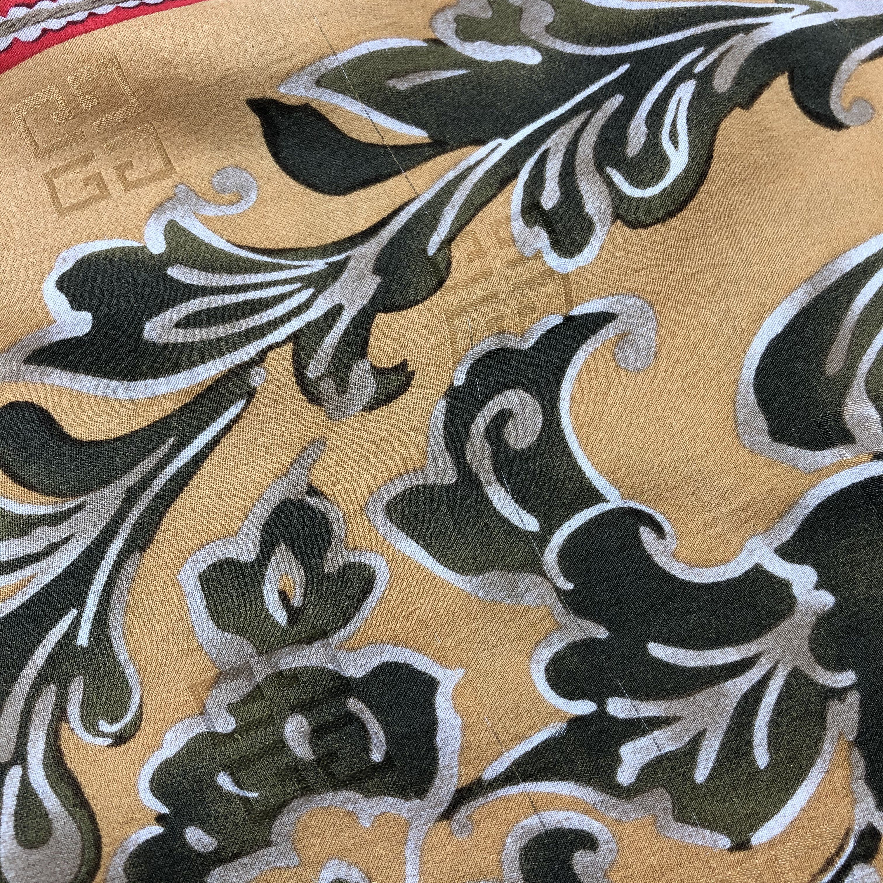 Vintage Vintage Givenchy Silk Scarf Size ONE SIZE - 6 Thumbnail
