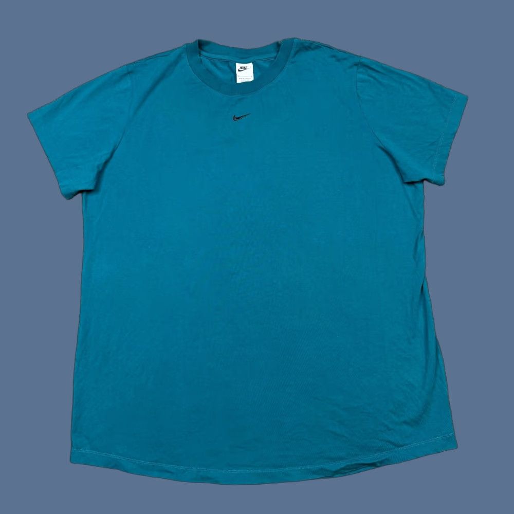 Nike Nike Dri-Fit T Shirt Womens 1X Blue Short Sleeve Running Performance Plus Shirt Size XL / US 12-14 / IT 48-50 - 1 Thumbnail