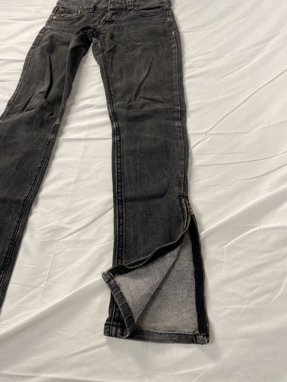 Japanese Brand 2000 Glad News Skinny Bristish Flag Punk Gothic Style Size US 28 / EU 44 - 7 Thumbnail