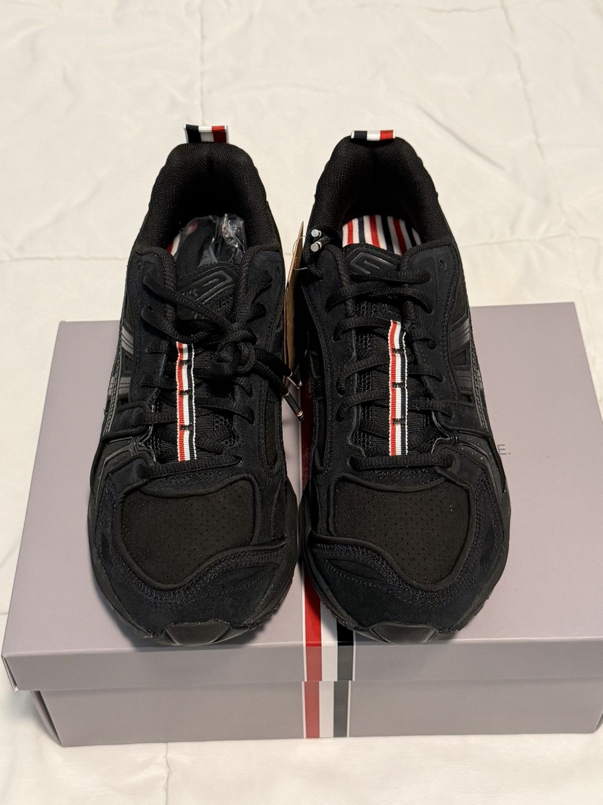 Asics Thom Browne x ASICS Gel-Kayano 14 Sneakers Black Size 8.5 Size US 8.5 / EU 41-42 - 4 Thumbnail