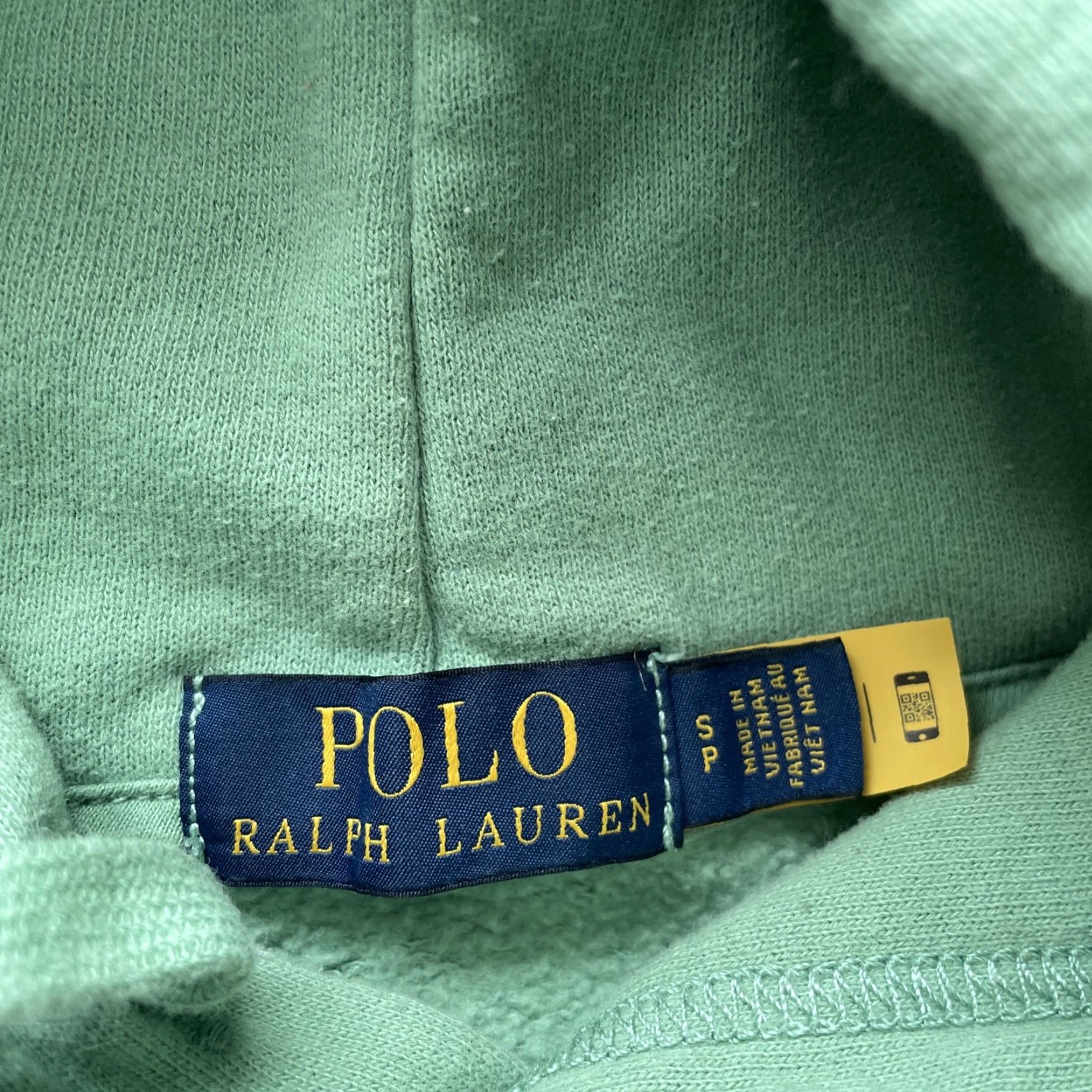 Ralph Lauren VINTAGE Polo Ralph Lauren 1992 Green Hoodie Sweatshirt Womens Small Pullover 90s Sweater Spotlight 90s Hip Hop City Graphic Print Size S / US 4 / IT 40 - 4 Thumbnail