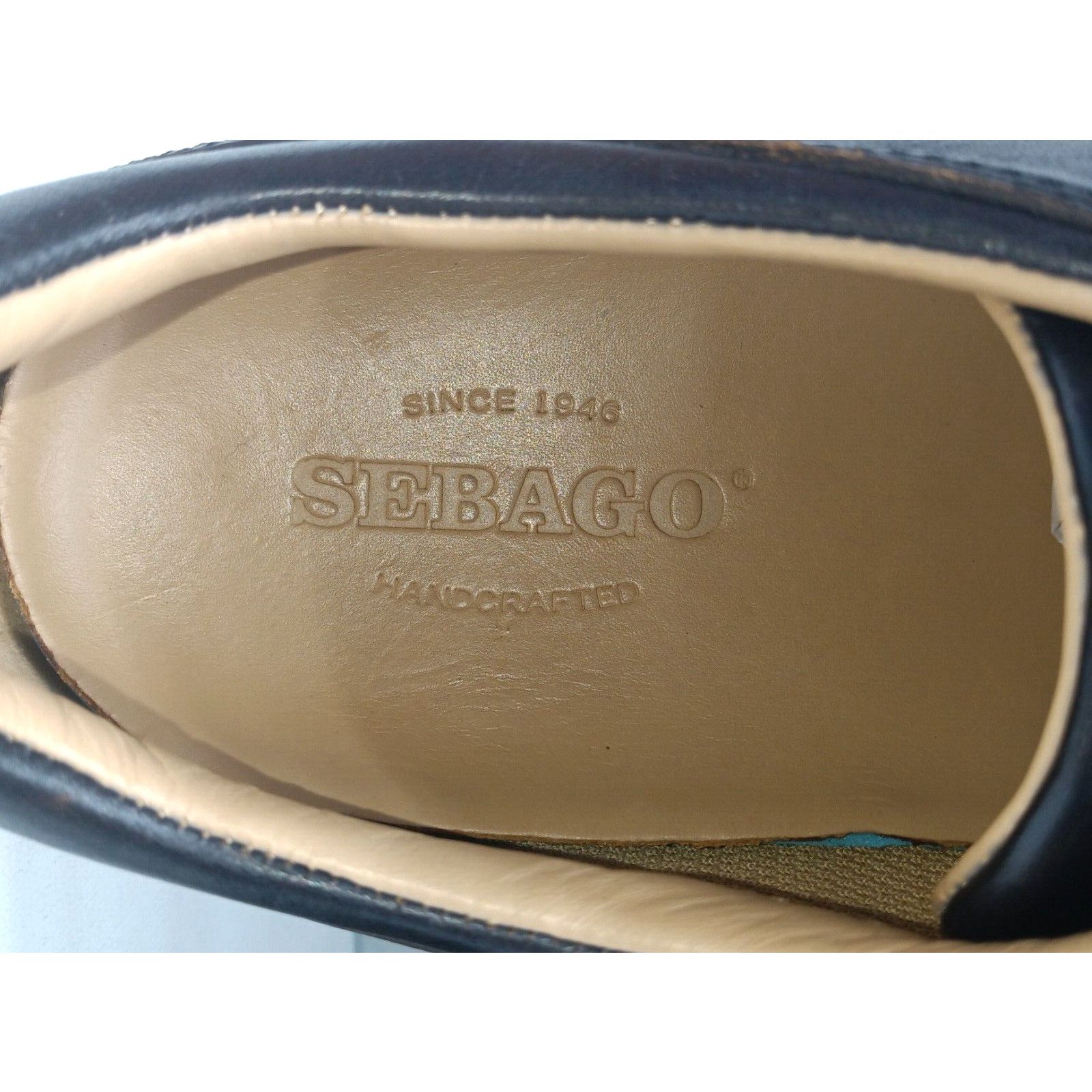 Sebago Sebago Men Black Smyth Leather Oxford Shoes 11M [B130267] Size US 11 / EU 44 - 15 Thumbnail