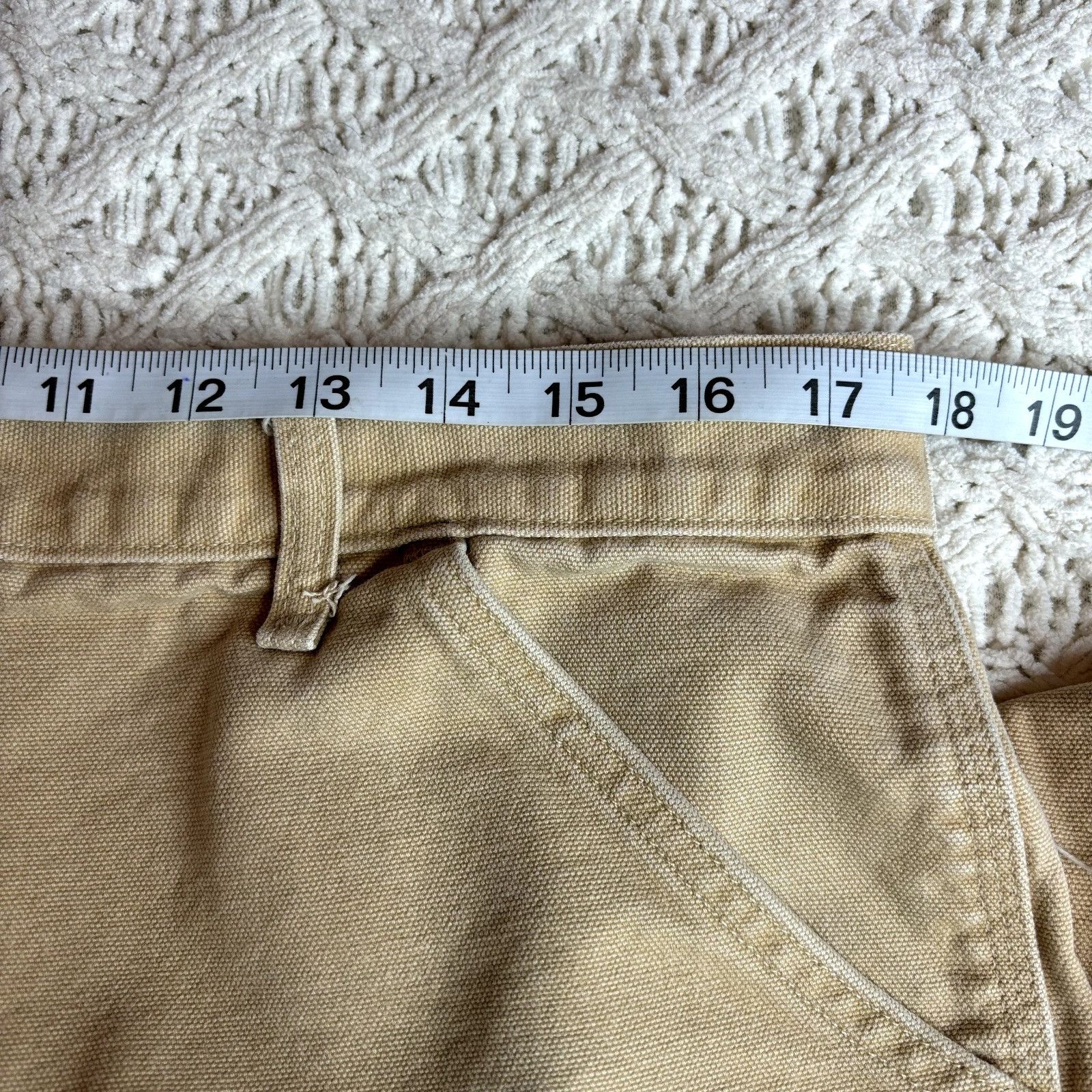 Carhartt VTG Made In USA Carhartt Canvas Work Pants Men's 34x28 Grung Size US 34 / EU 50 - 5 Thumbnail