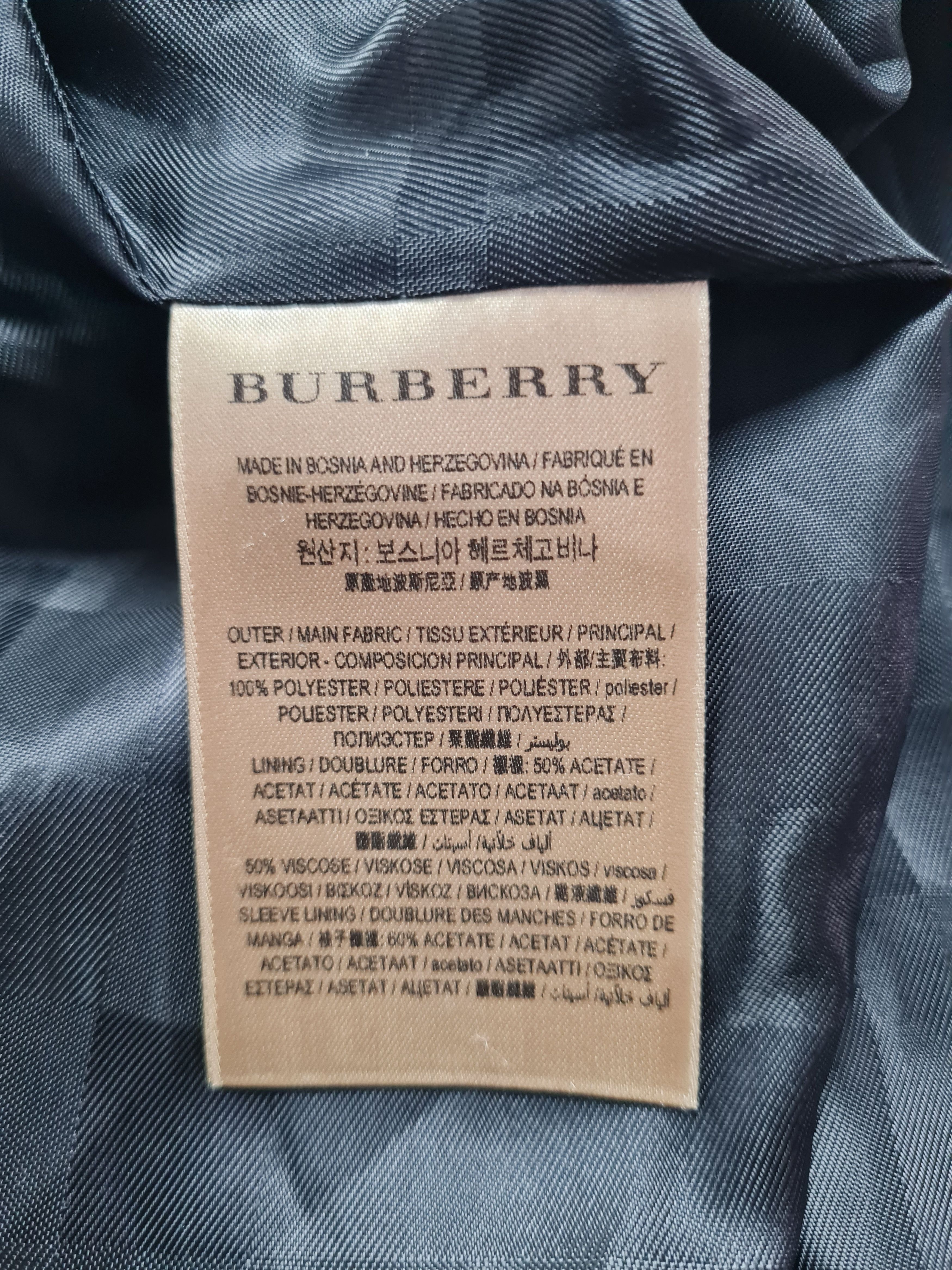 Burberry Burberry Trench Coat Size/S Cotton Blend Nova check Gray Size S / US 4 / IT 40 - 20 Thumbnail