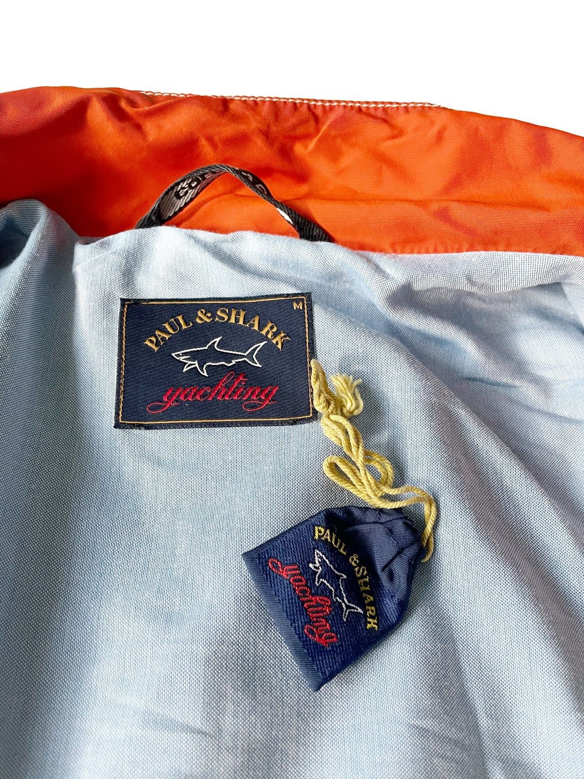 Paul & Shark Paul & Shark Orange Nylon Men Bomber Jacket Size M Size US M / EU 48-50 / 2 - 9 Thumbnail