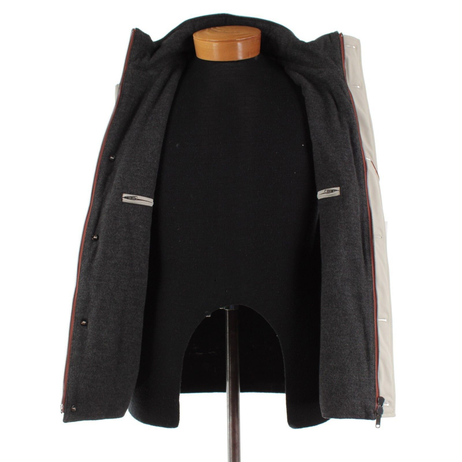 Luciano Barbera Luciano Barbera Vest Size XL US In Beige Polyamide Blend Size US XL / EU 56 / 4 - 9 Thumbnail