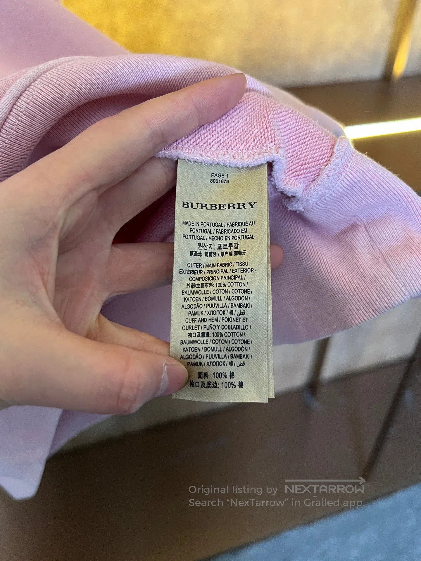 Burberry Burberry Hoodie| Size US M / EU 48-50 / 2 - 4 Thumbnail