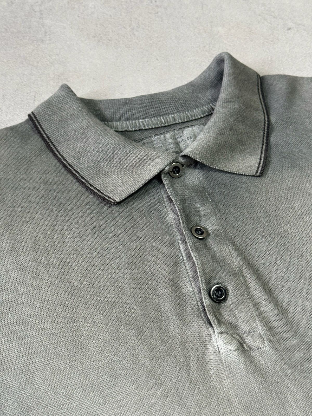Allsaints Vintage Allsaints Polo Shirt Mens Avant-Garde Grunge 90s Size US L / EU 52-54 / 3 - 6 Thumbnail