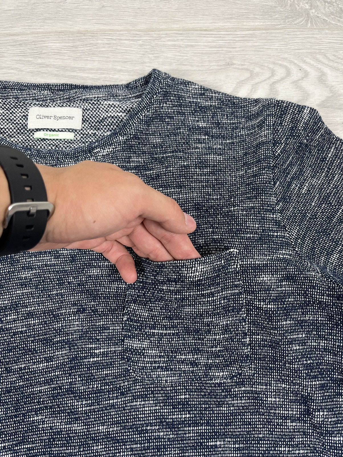 Oliver Spencer Oliver Spencer Organic Cotton Pocket T Shirt Size US M / EU 48-50 / 2 - 5 Thumbnail