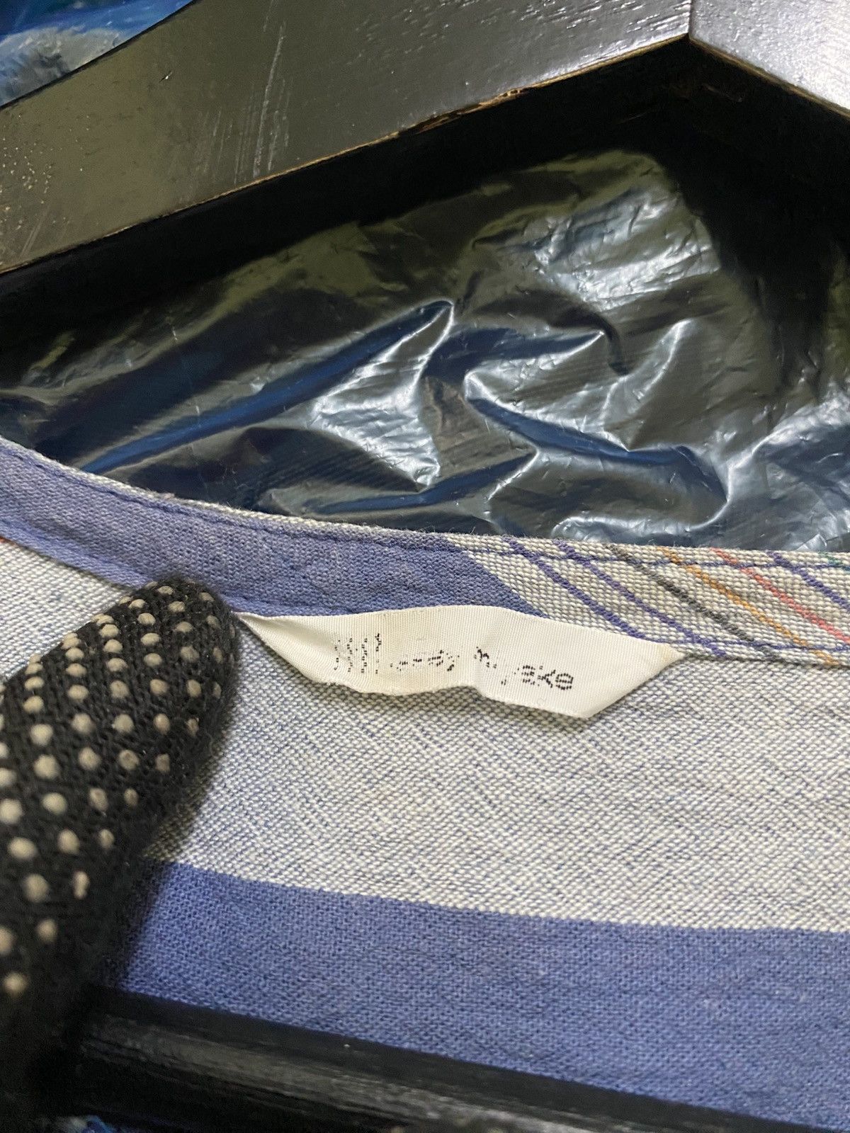 Issey Miyake Vintage Issey Miyake Striped Cotton Apron Dress Japan Size L / US 10 / IT 46 - 7 Thumbnail