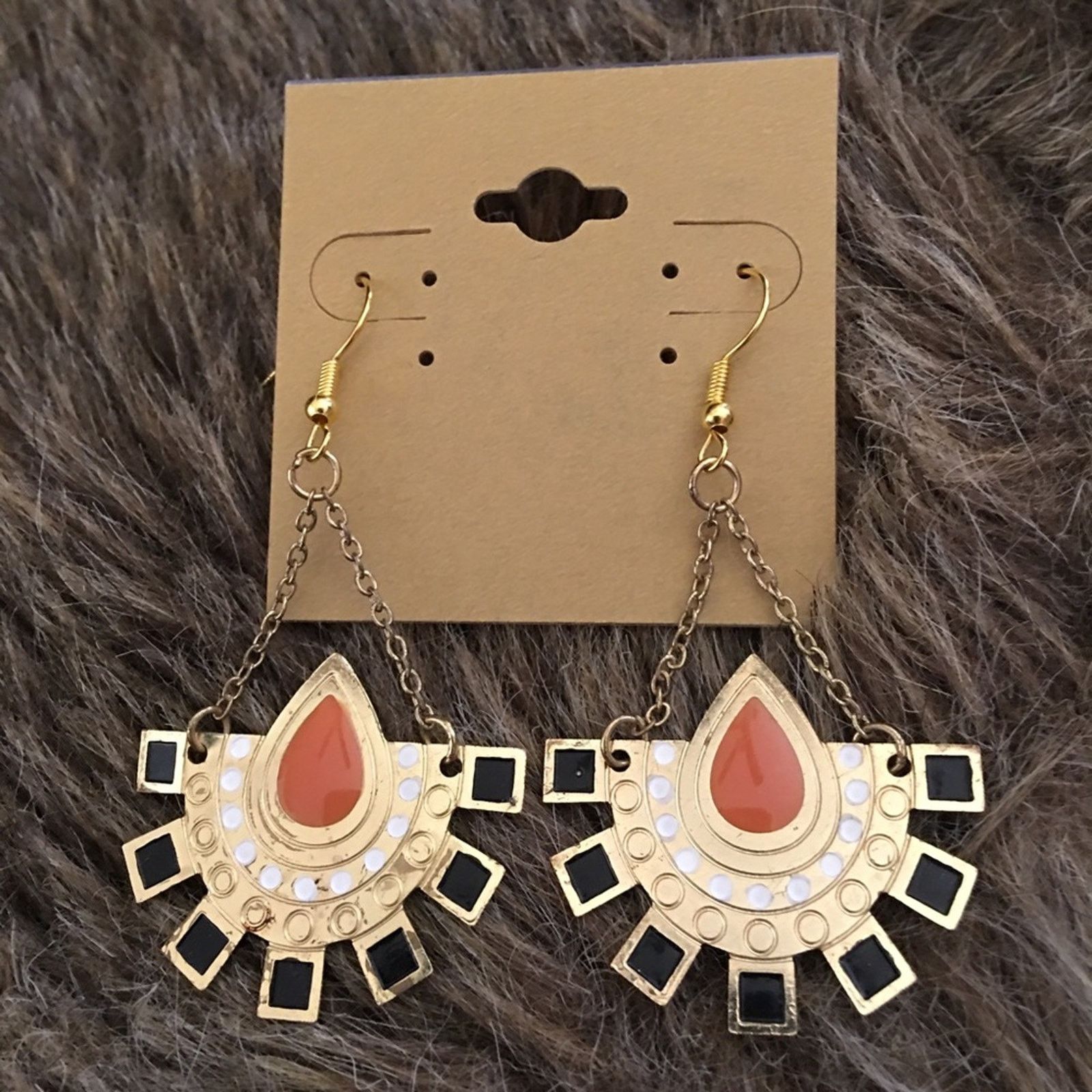 Vintage Vintage repurpose chained disc dangle earrings Size ONE SIZE - 2 Thumbnail