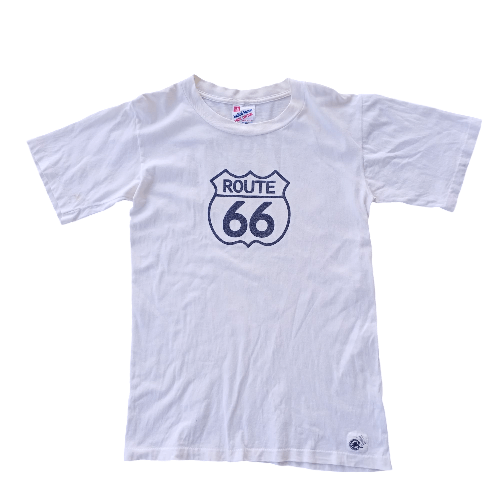 Route 66 × Vintage 1990s Vintage Historic Route Sweet Home Chicago Tee Size US S / EU 44-46 / 1 - 1 Thumbnail