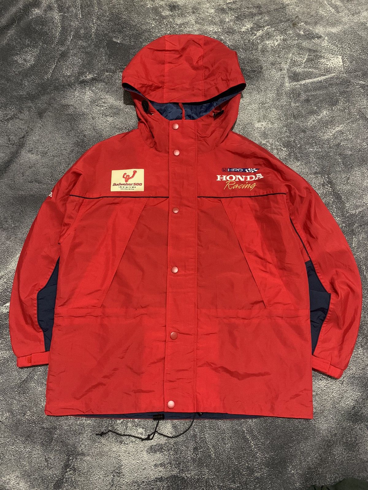 Jacket honda racing budweiser