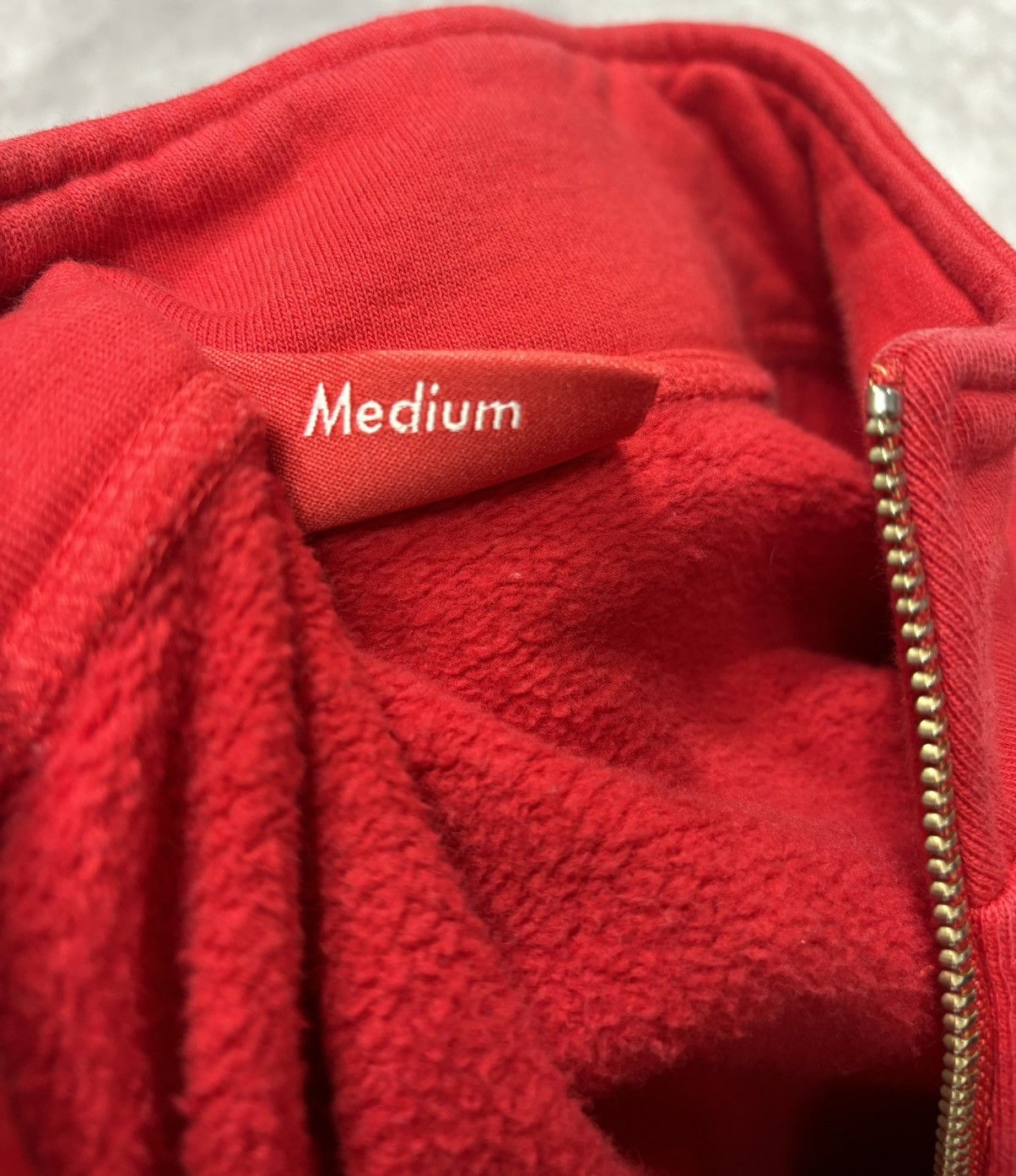 Supreme Supreme Logo Piping Half Zip Sweatshirt Red (SS18) Size US M / EU 48-50 / 2 - 5 Thumbnail