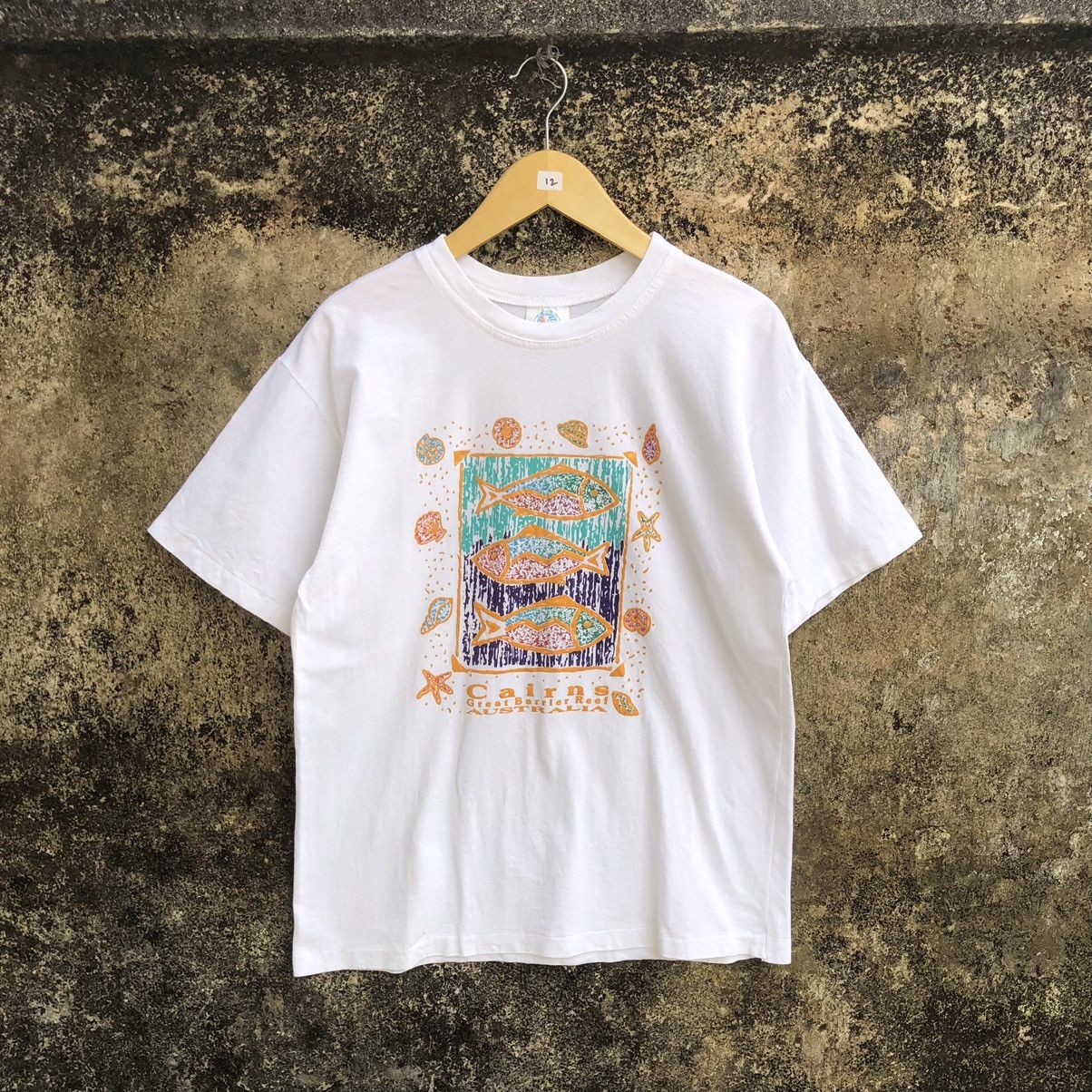 Vintage Vintage Art fish T-Shirt Size US M / EU 48-50 / 2 - 1 Thumbnail