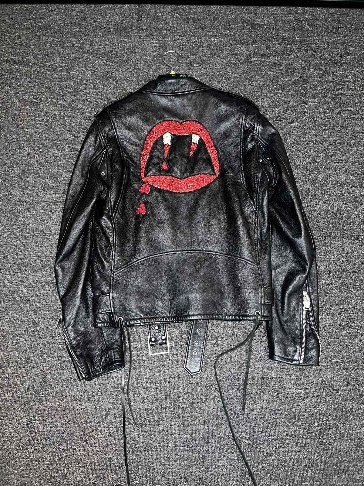 激レアSAINT LAURENT Blood Luster 46サイズ 値下げ】Saint Laurent Paris Blood Luster Teddy Jacket