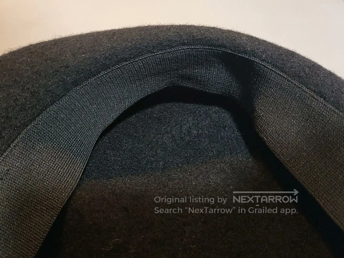 THE H.W.DOG&CO. HW DOG 100% Wool Japan Made Hat. Size ONE SIZE - 5 Thumbnail