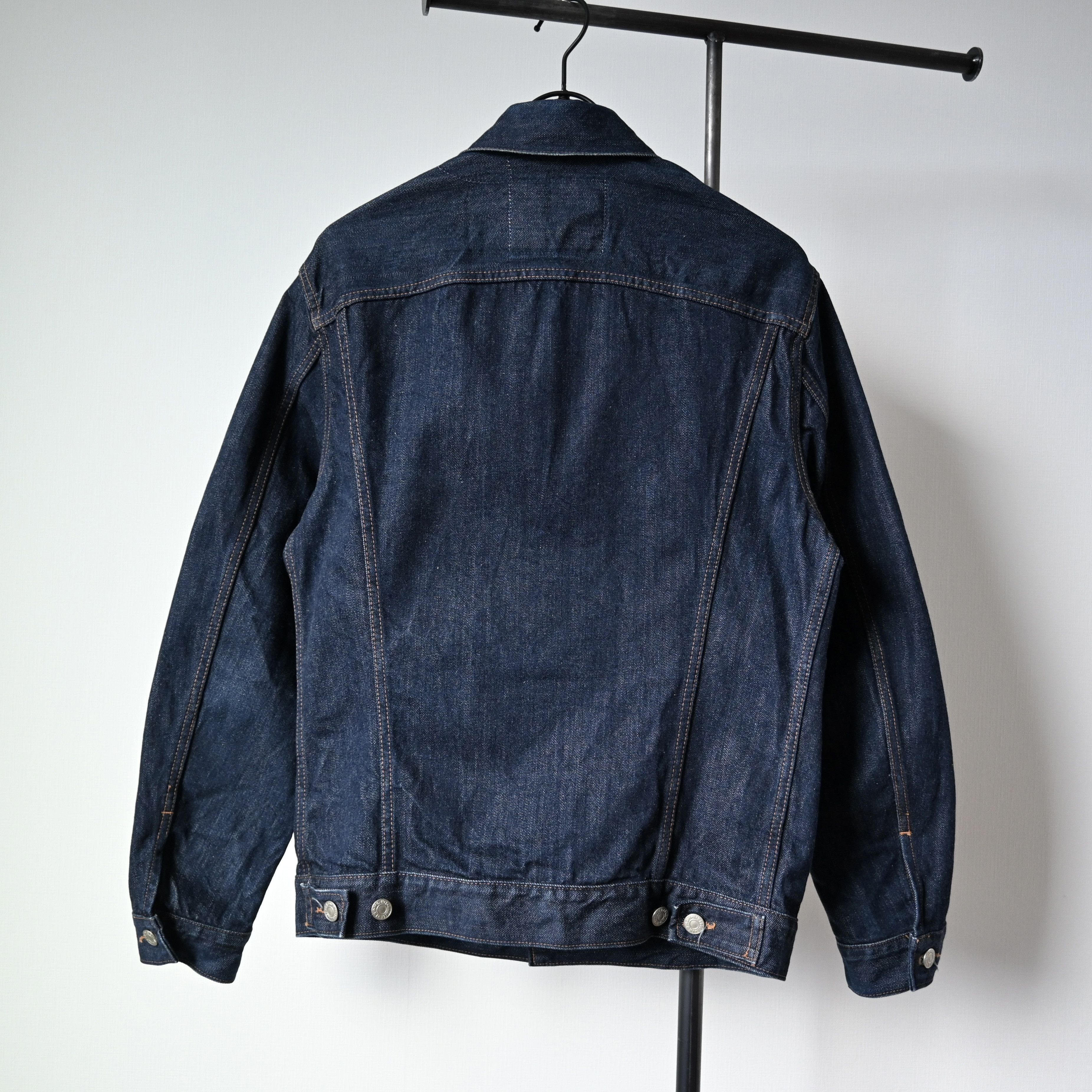 HOLLYWOOD RANCH MARKET H.R.MARKET indigo denim tracker jacket made in Japan Size US M / EU 48-50 / 2 - 2 Thumbnail