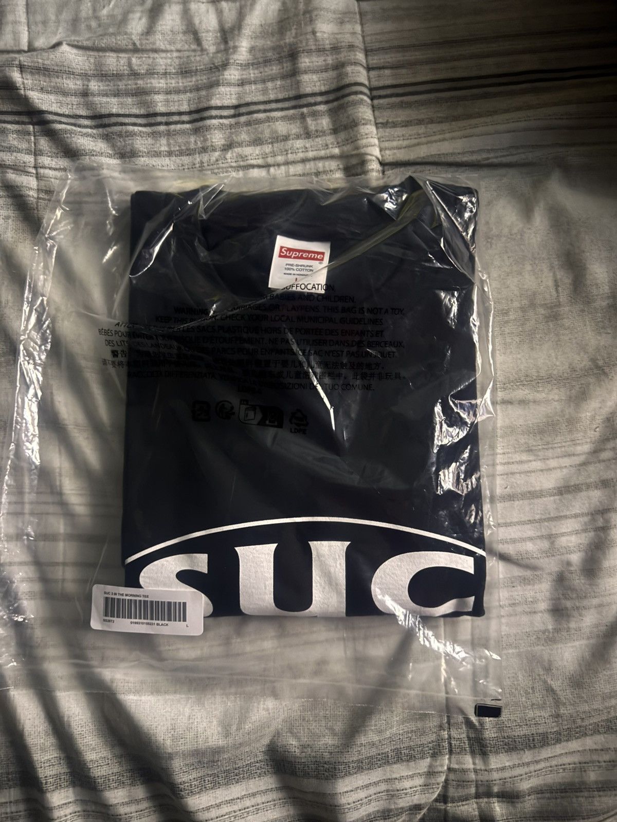 Supreme Supreme SUC 3 N The Morning Tee Size US L / EU 52-54 / 3 - 1 Thumbnail