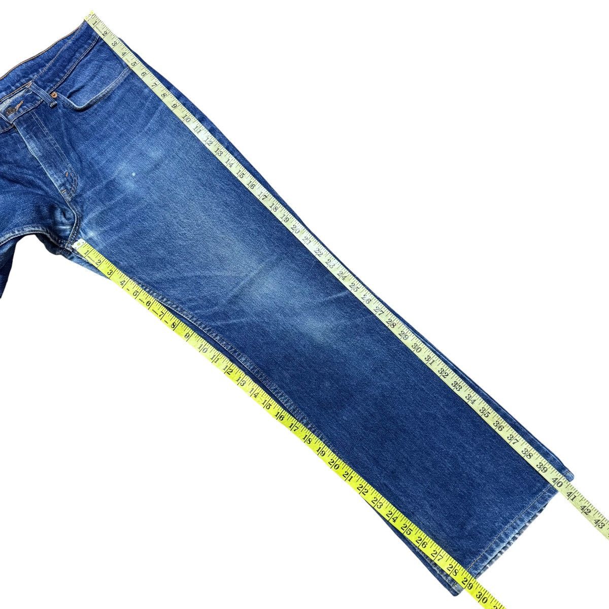 Levi's Vintage Levis 517 Flare Jeans Repaired Hedi Slimane Size US 32 / EU 48 - 13 Thumbnail