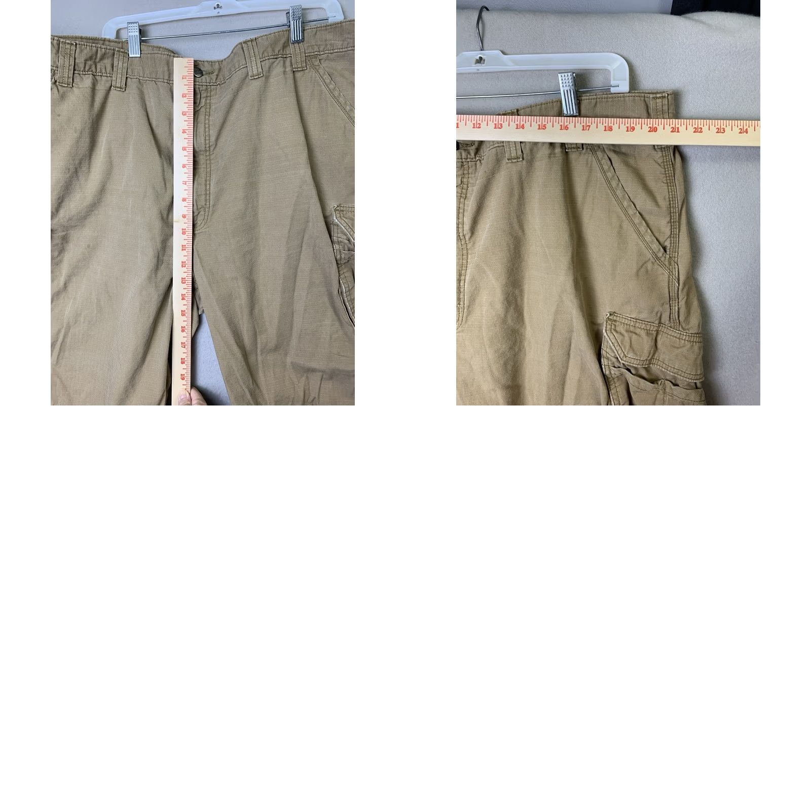 Carhartt Carhartt Shorts Mens 46 Beige Force Relaxed Fit Ripstop Cargo Pockets Workwear Size US 30 / EU 46 - 8 Thumbnail