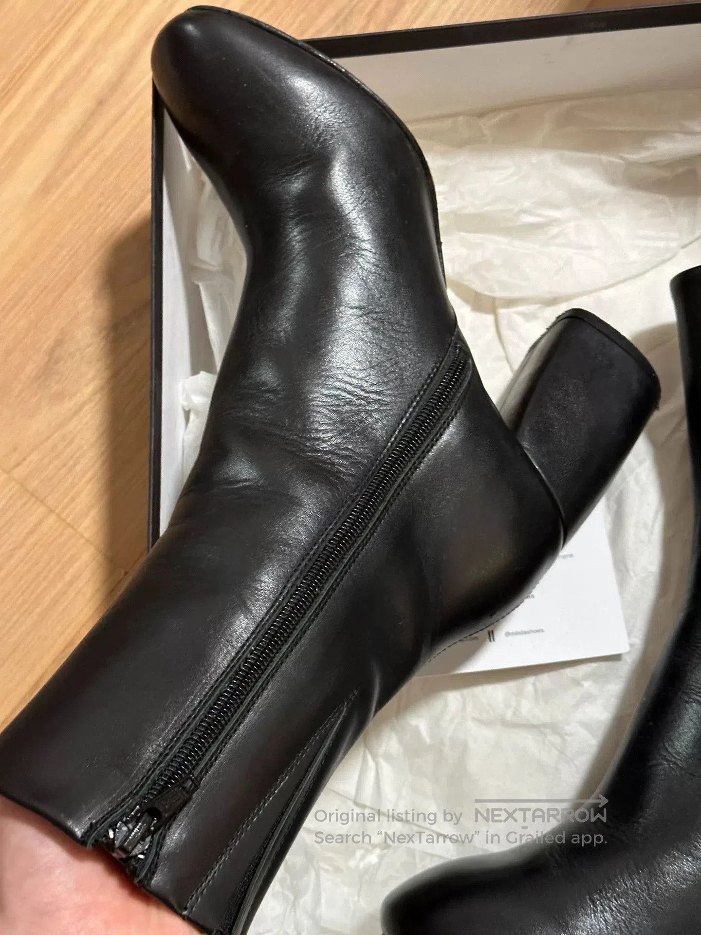 Japanese Brand Miista High-Heel Boots Size 37. Size US 6 / IT 36 - 6 Thumbnail