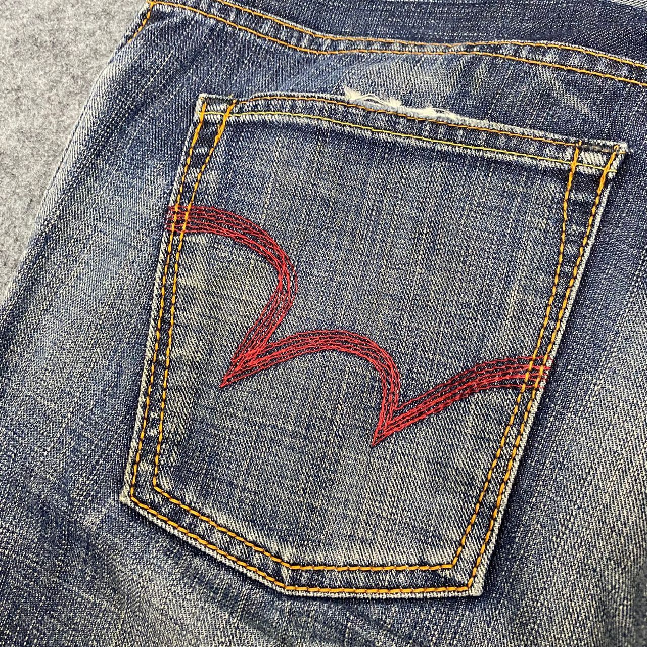 Edwin 💥Best Offer💥Vintage Edwin 512 Distressed Denim Size US 34 / EU 50 - 13 Thumbnail