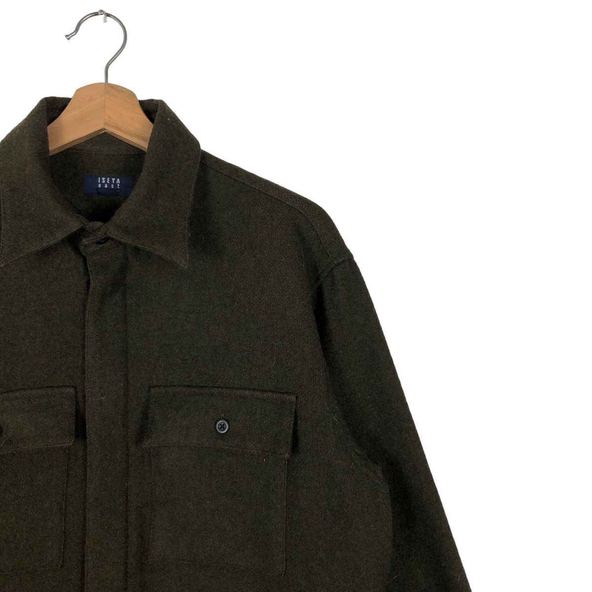 Japanese Brand 🔥Iseya East Issey Miyake Chore Wool Work Jacket Japan Made Size US M / EU 48-50 / 2 - 6 Thumbnail