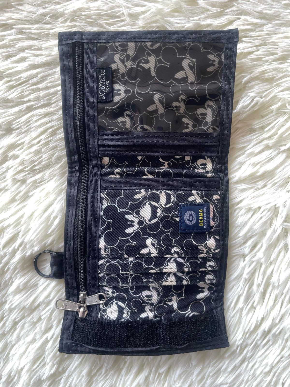 Beams Plus × Disney × Porter Porter x Beams x Disney Collaboration Wallet Size ONE SIZE - 15 Thumbnail
