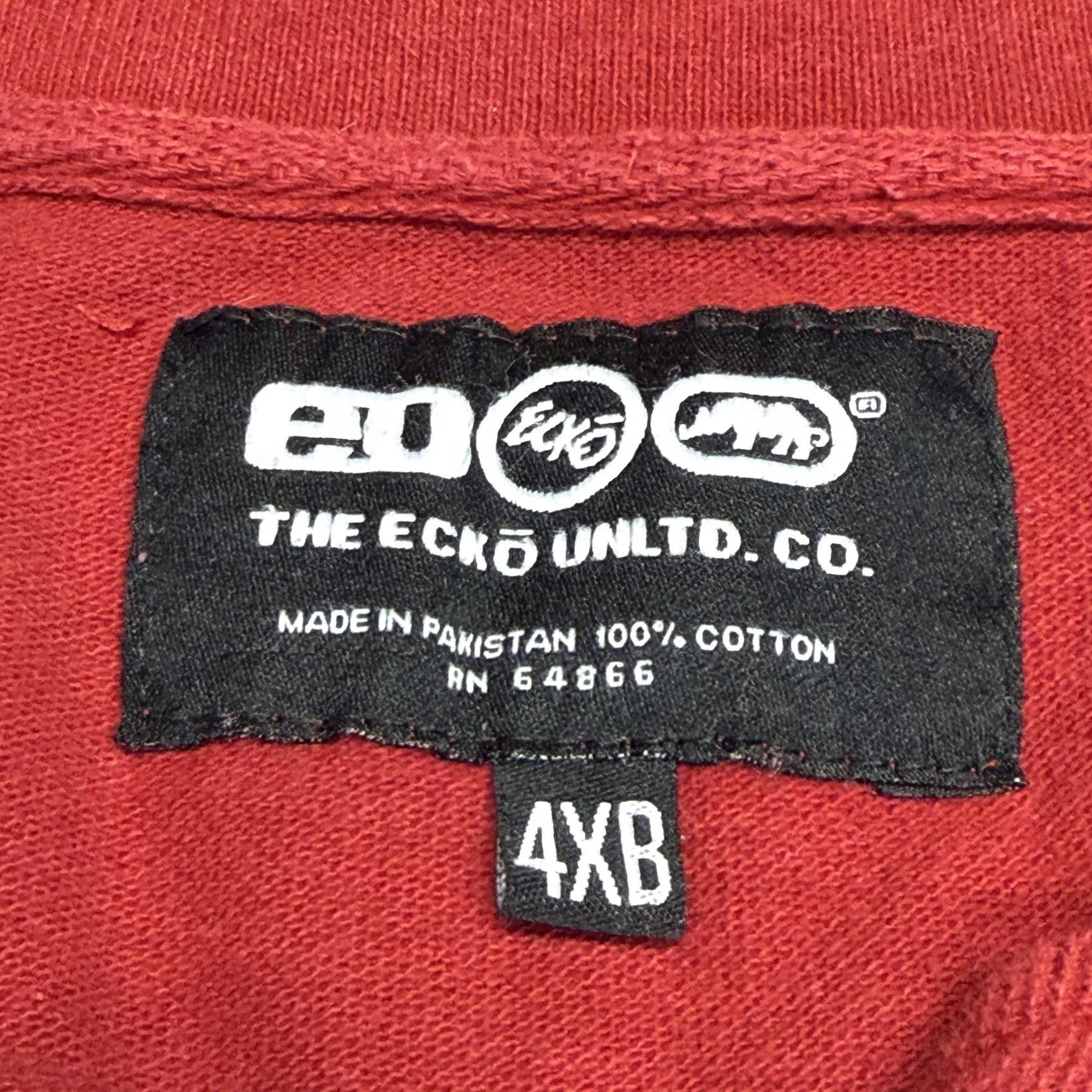 Ecko Unltd. Ecko Unltd Polo Shirt Mens Big 4X Red Graphic Print Logo Short Sleeve Casual Streetwear Polo Shirt Mens Big 4X Red Size US XXL / EU 58 / 5 - 7 Thumbnail