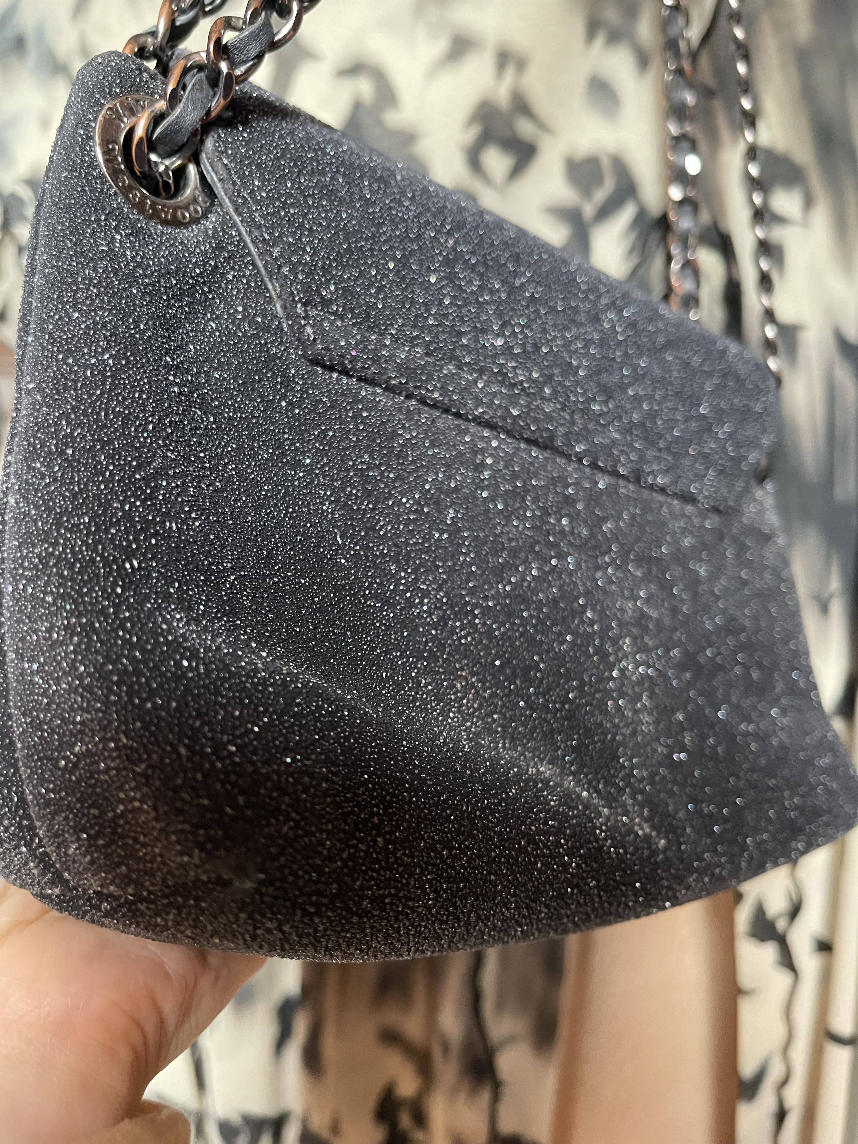 Vivienne Westwood Glitter Texture Chain Shoulder Bag Size ONE SIZE - 4 Thumbnail