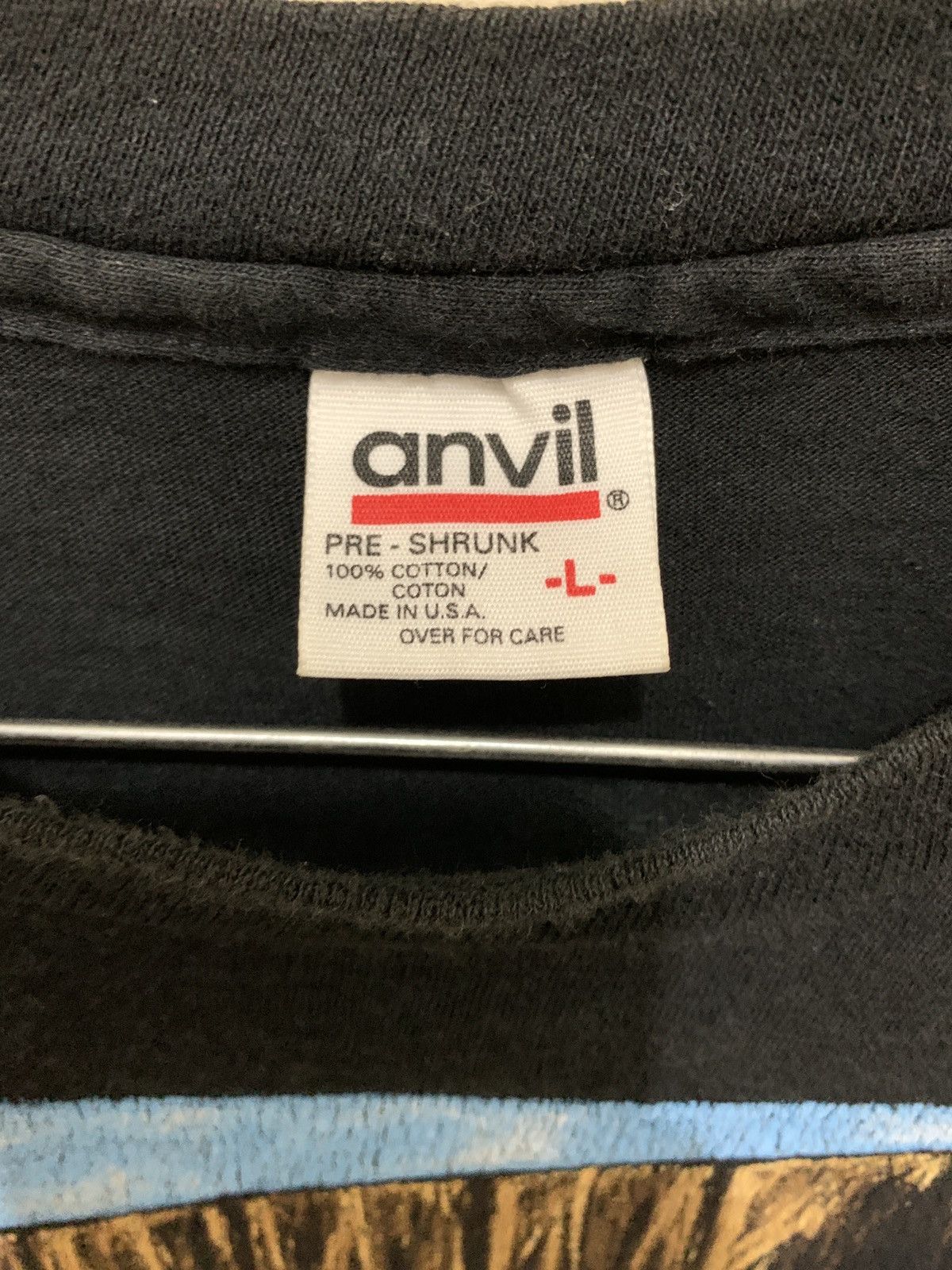 Anvil Vintage 90s Jesus Christ Tee Made in USA 🇺🇸 Size US L / EU 52-54 / 3 - 5 Thumbnail