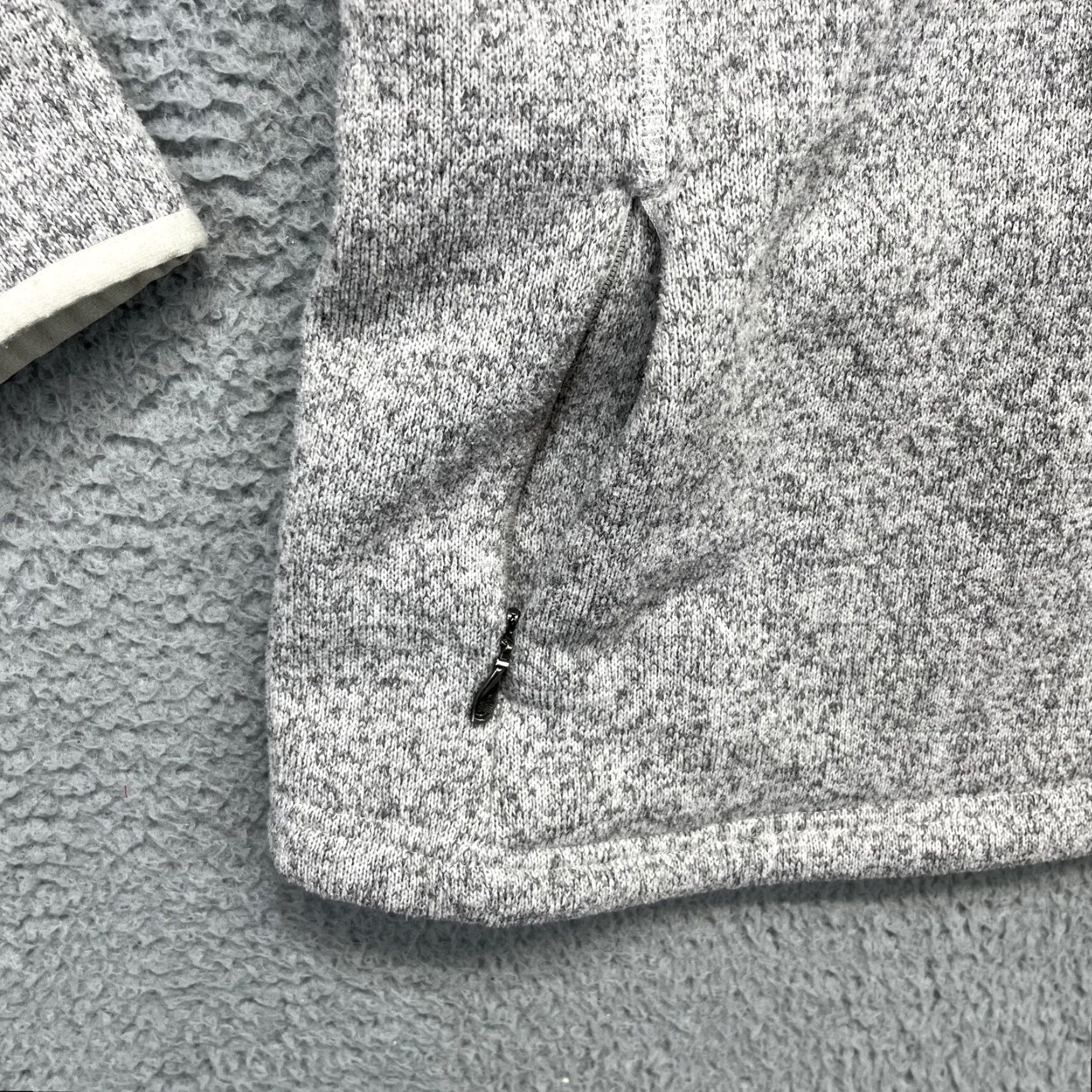 The North Face The North Face Crescent Hoodie Womens L Sunset Gray Button Fleece A7XU Size L / US 10 / IT 46 - 5 Thumbnail