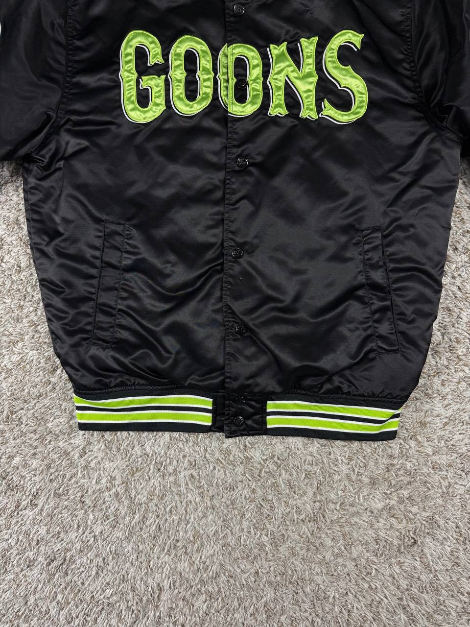 Starter Starter x DGK Goons Satin Varsity Bomber Jacket Size US L / EU 52-54 / 3 - 3 Thumbnail