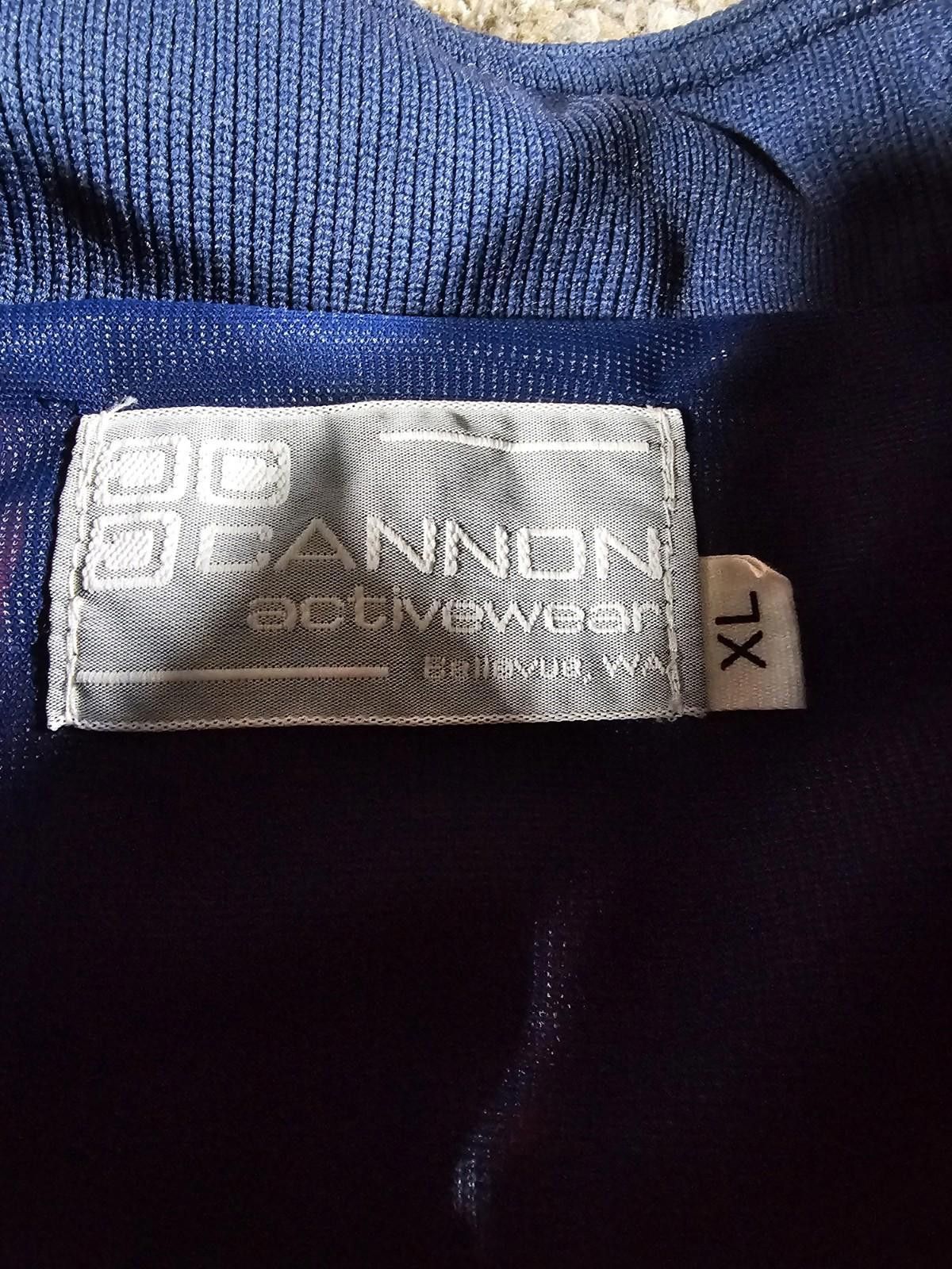 Canon cannon activewear north american fullzip jacket XL Red Blue Size US XL / EU 56 / 4 - 4 Thumbnail