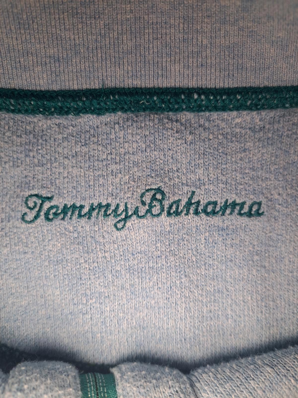 Tommy Bahama Tommy Bahama Quarter Zip Pullover Sweater Mens Large Green Size US L / EU 52-54 / 3 - 2 Thumbnail