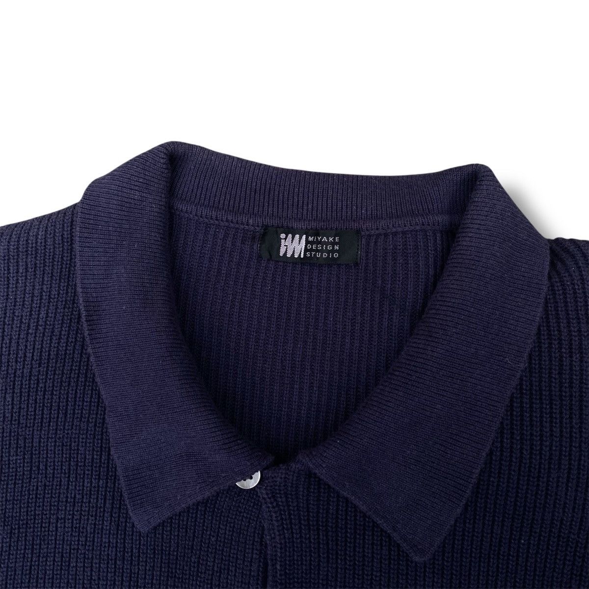 Issey Miyake Vintage Issey Miyake Japanese Brand Indigo Knitwear. #F7 Size M / US 6-8 / IT 42-44 - 3 Thumbnail
