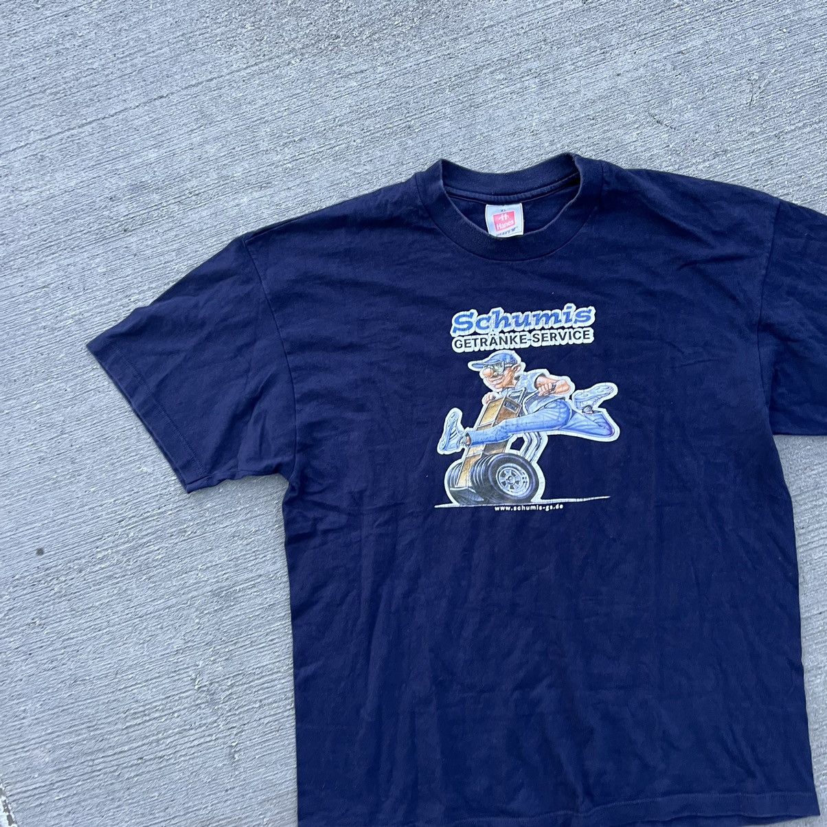 Japanese Brand × Vintage Vintage Funny Print Graphic Printed Vintage T Shirt Size US XL / EU 56 / 4 - 3 Thumbnail